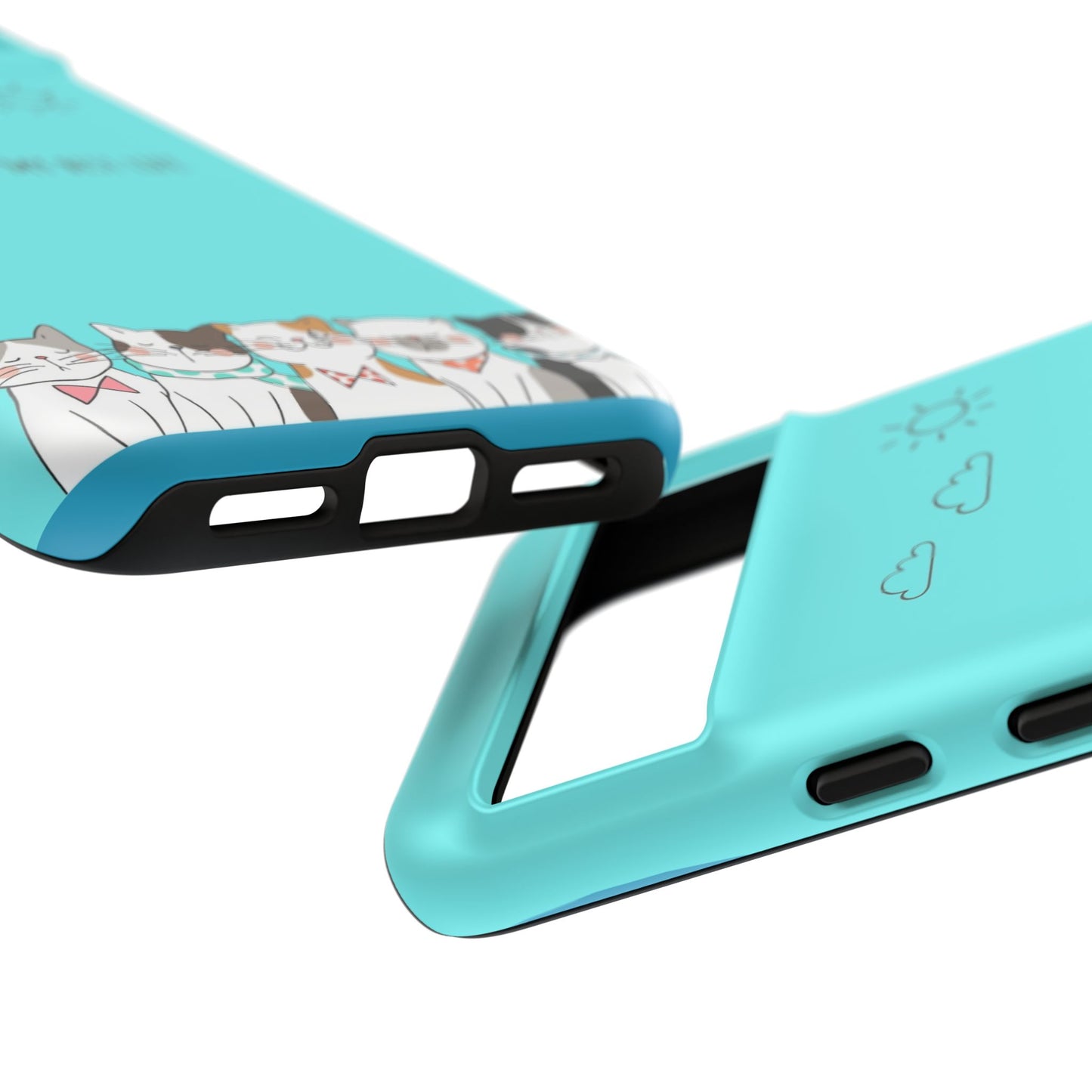 Durable Tough Phone Case, Stylish Trendy Glossy Finish, Cute Design for Smartphone Protection