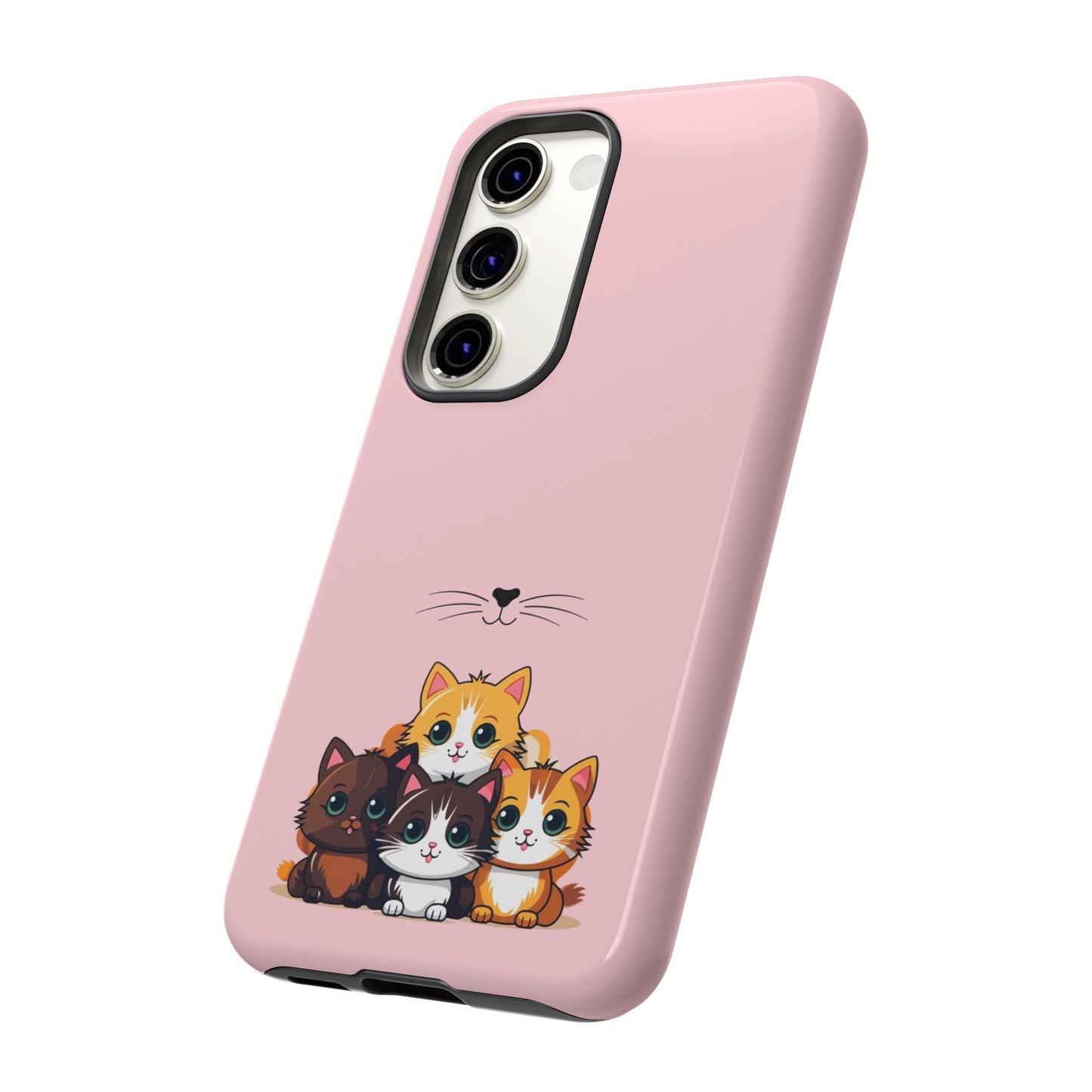 Durable Tough Phone Case, Glossy Stylish Finish, Trendy and Cute Design, Fashionable Everyday Smartphone Cover