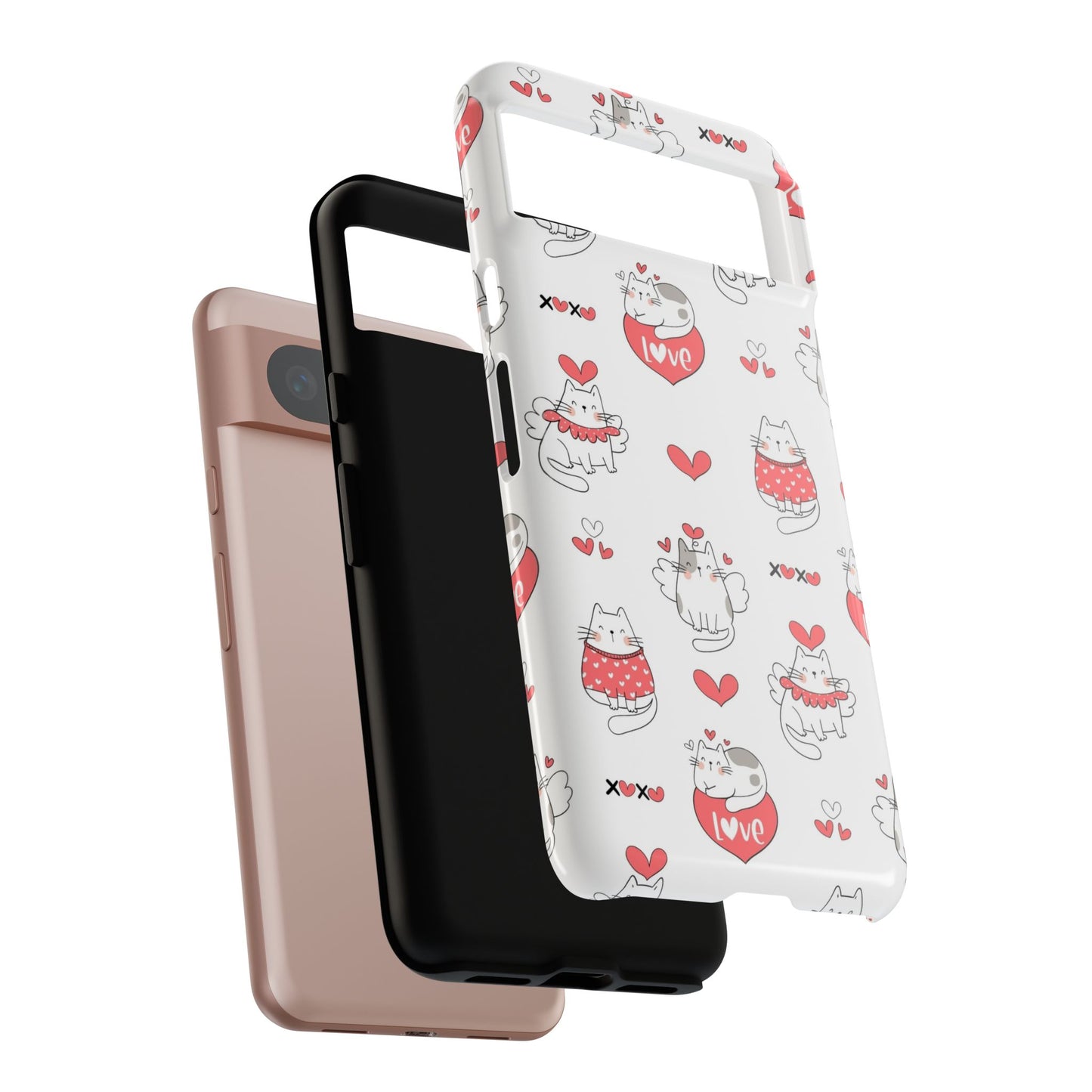 Durable Tough Phone Case, Trendy Glossy Cover, Stylish Cute Design, Perfect for Smartphone Protection