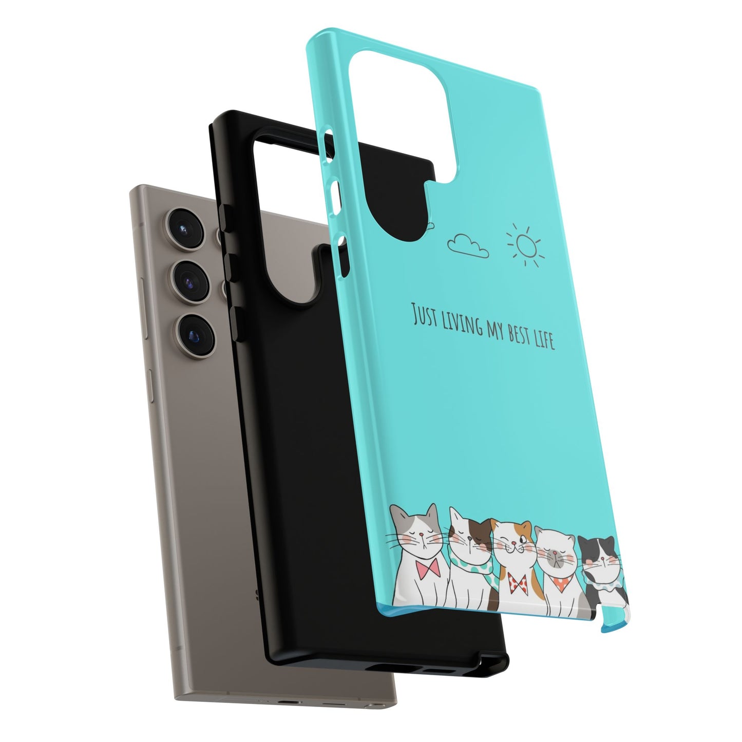 Durable Tough Phone Case, Stylish Trendy Glossy Finish, Cute Design for Smartphone Protection