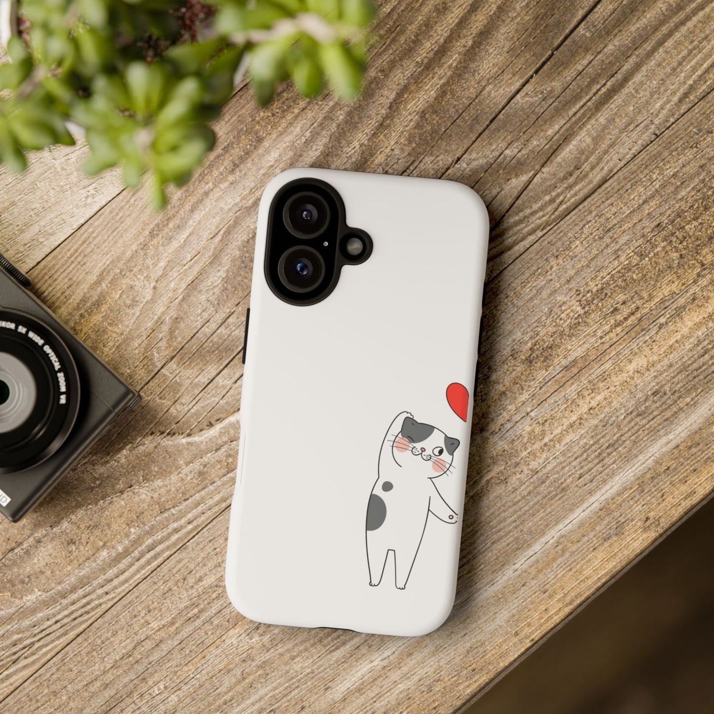 Tough Phone Case, Durable and Trendy Glossy Finish, Cute Stylish Design, Everyday Smartphone Protection