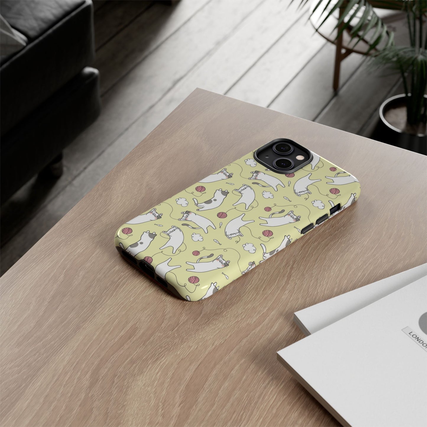 Durable Tough Phone Case, Cute Glossy Cover, Stylish and Trendy Smartphone Protection for Daily Use
