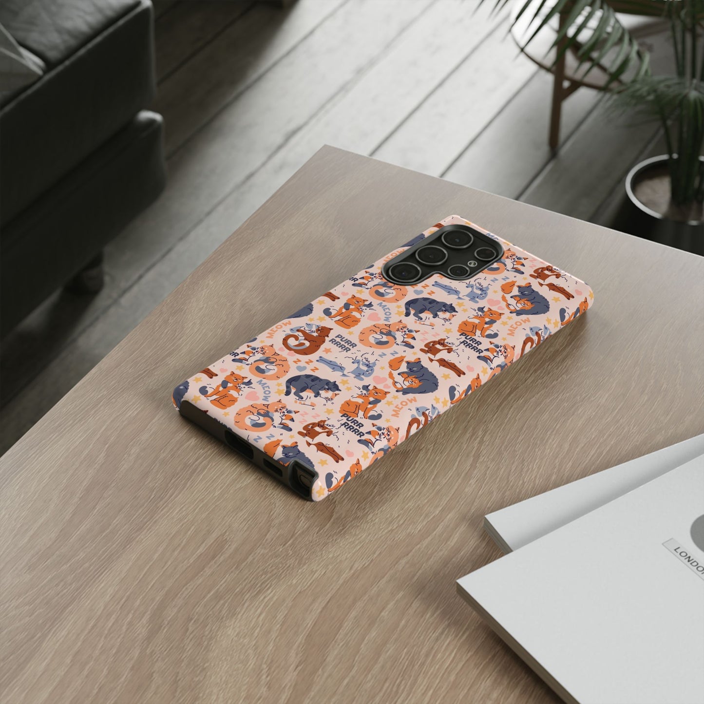Durable Tough Phone Case, Trendy Cute Glossy Design, Stylish Smartphone Protection for Everyday Use