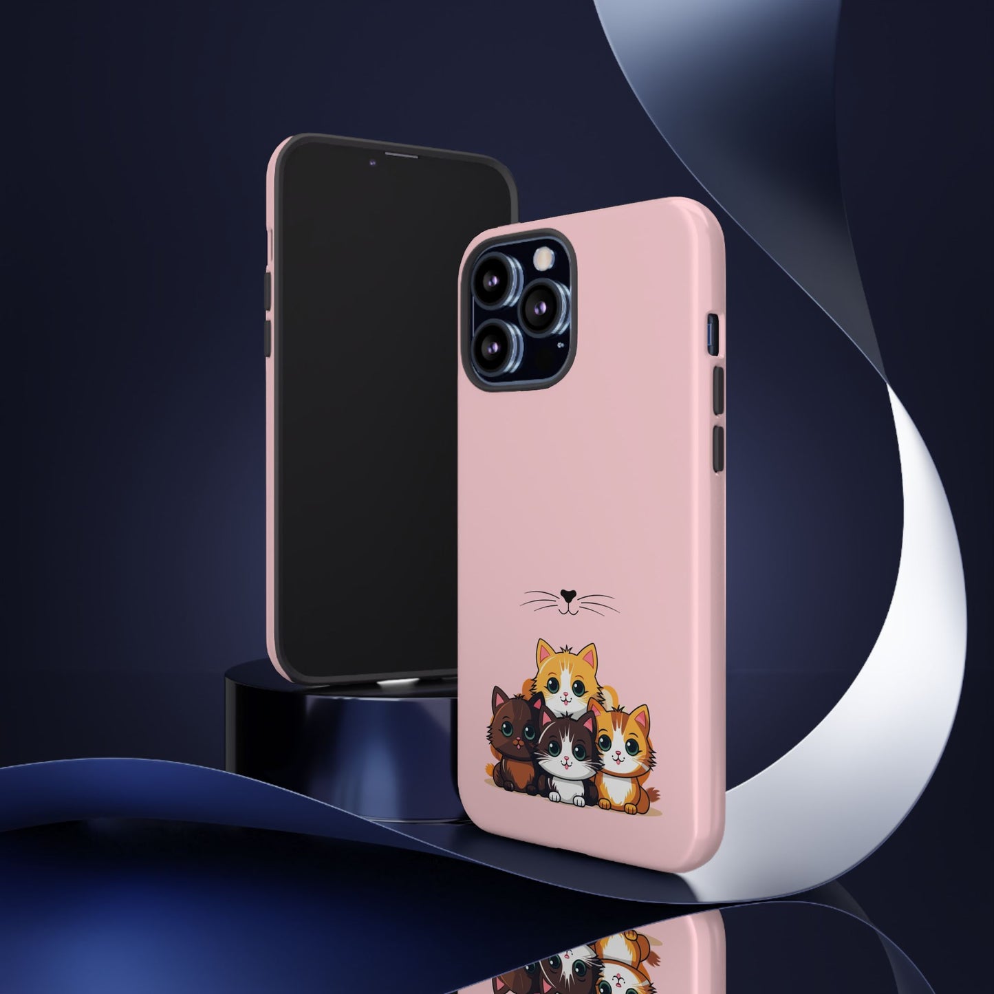 Durable Tough Phone Case, Glossy Stylish Finish, Trendy and Cute Design, Fashionable Everyday Smartphone Cover