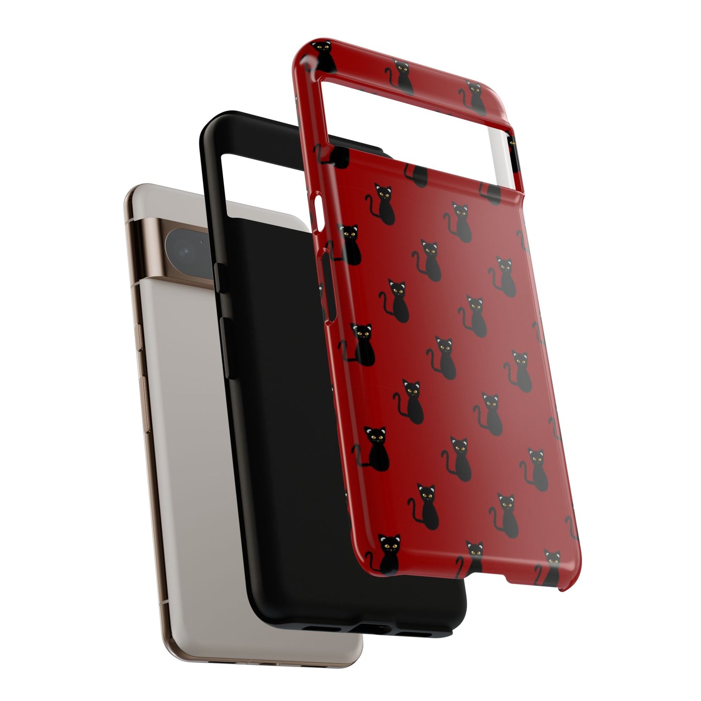 Tough Phone Case, Cute Glossy Finish, Trendy Durable Design, Stylish Cover for Smartphone Protection