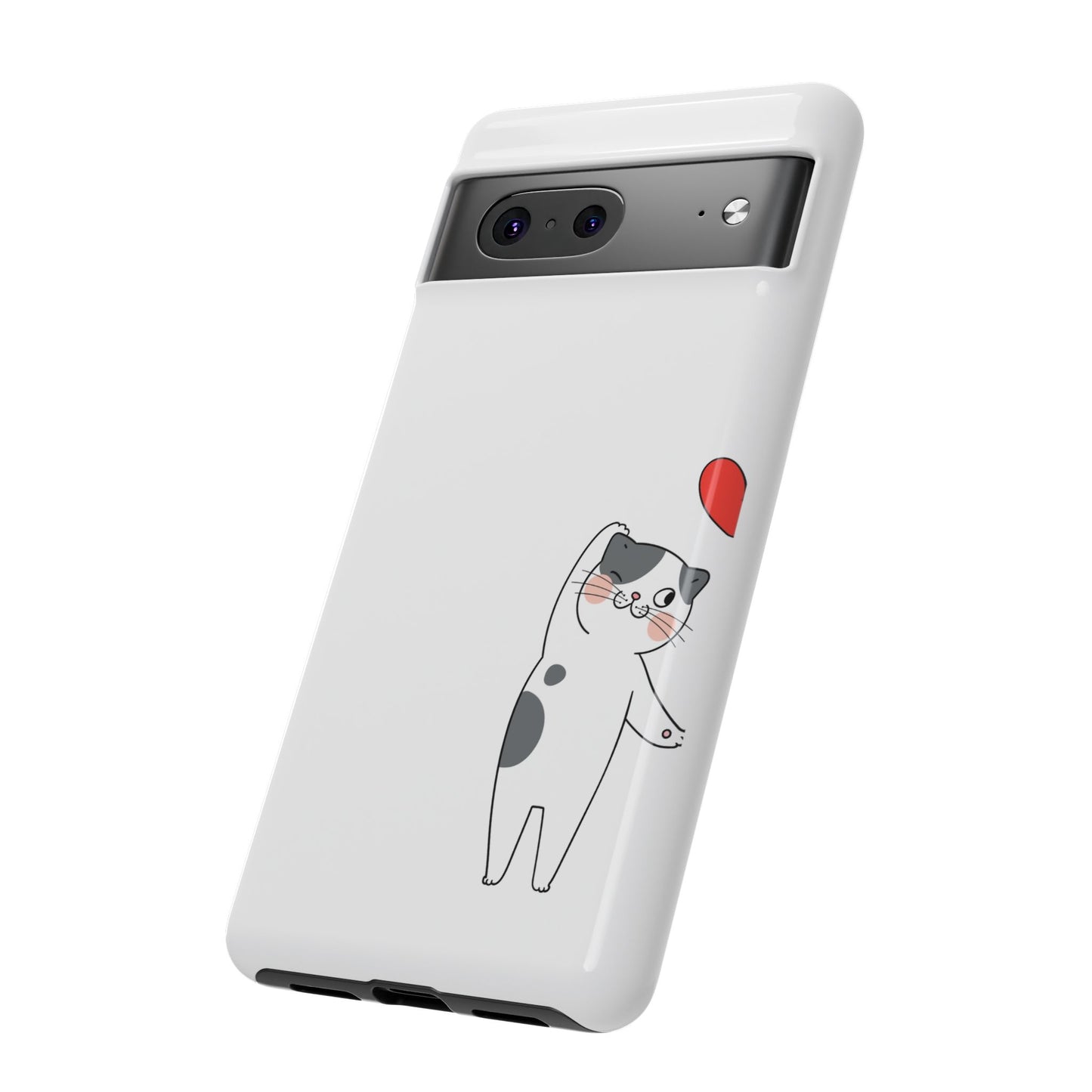 Tough Phone Case, Durable and Trendy Glossy Finish, Cute Stylish Design, Everyday Smartphone Protection