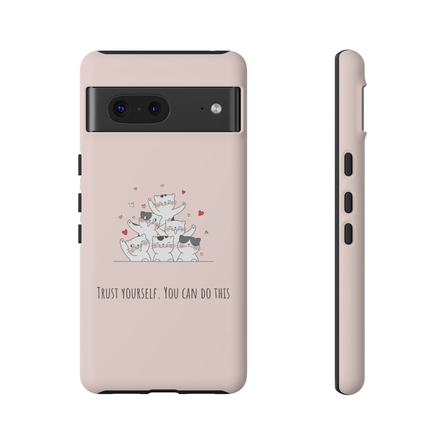 Tough Phone Case, Stylish Glossy Finish, Durable Design, Cute and Trendy Cover for Smartphones
