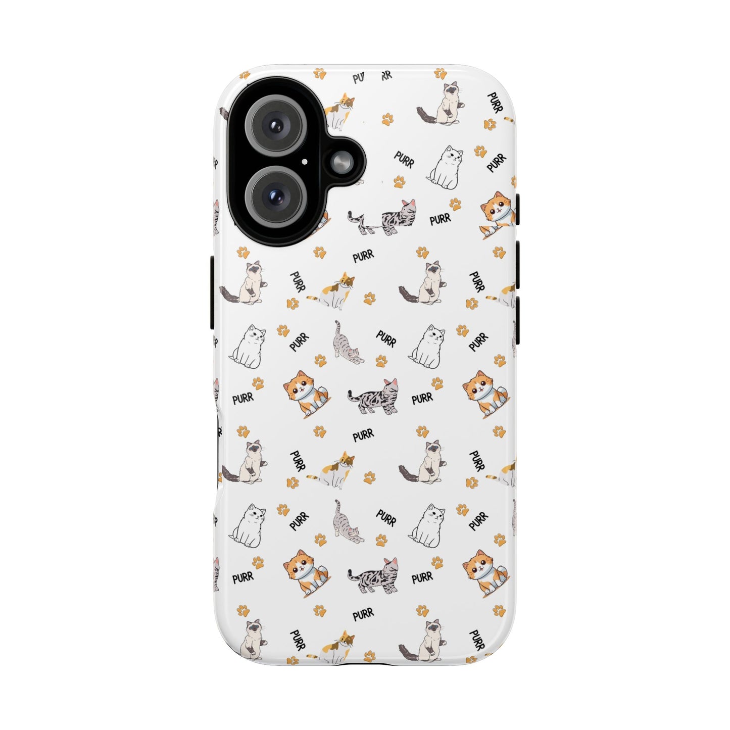 Tough Phone Case, Glossy Finish, Trendy and Cute, Durable Smartphone Protection for Daily Us