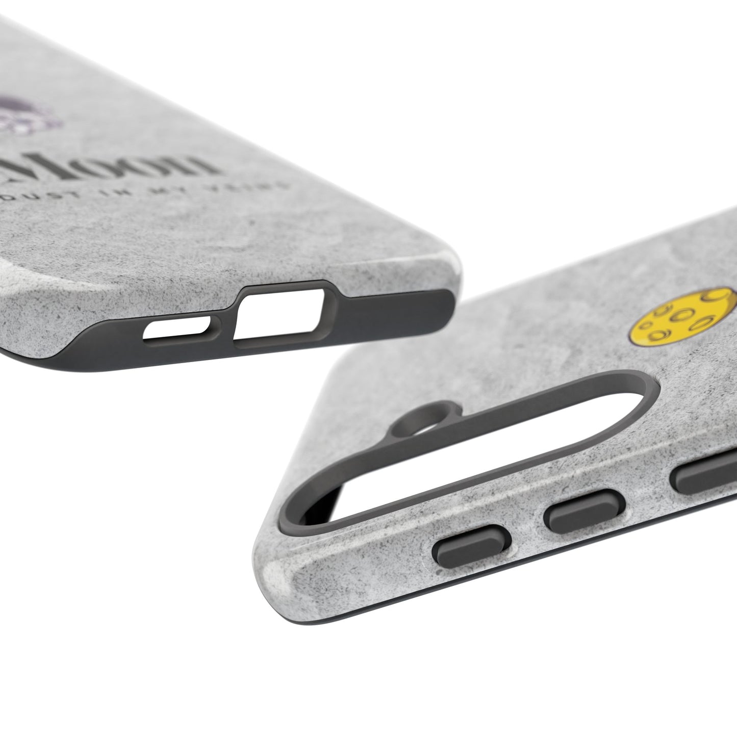 Astronaut Moon Phone Case - "Dust in My Veins" Durable Tough Case