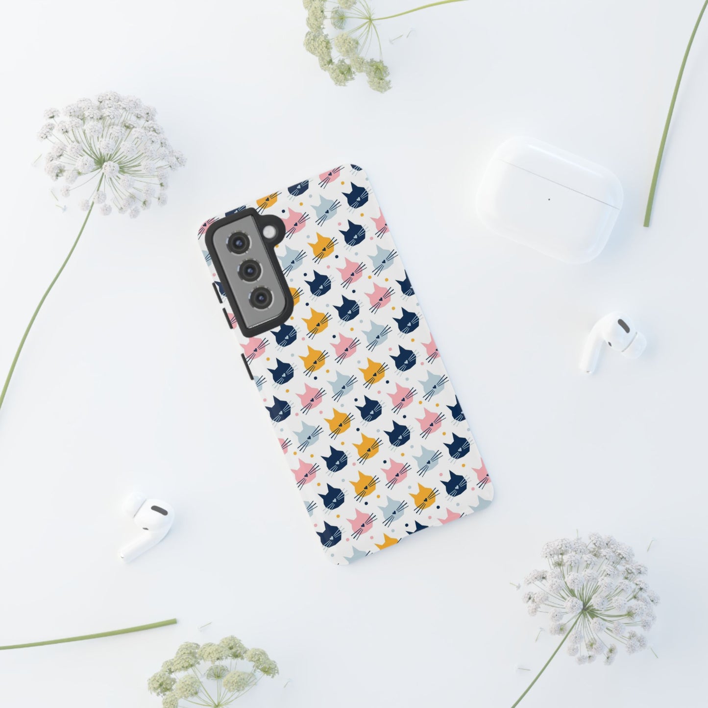 Tough Phone Case, Trendy Durable Glossy Finish, Stylish and Cute Design for Smartphones