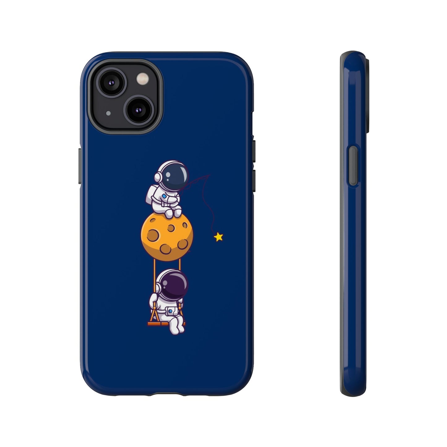 Astronaut Adventure Phone Case - Galaxy Design with Space Explorers