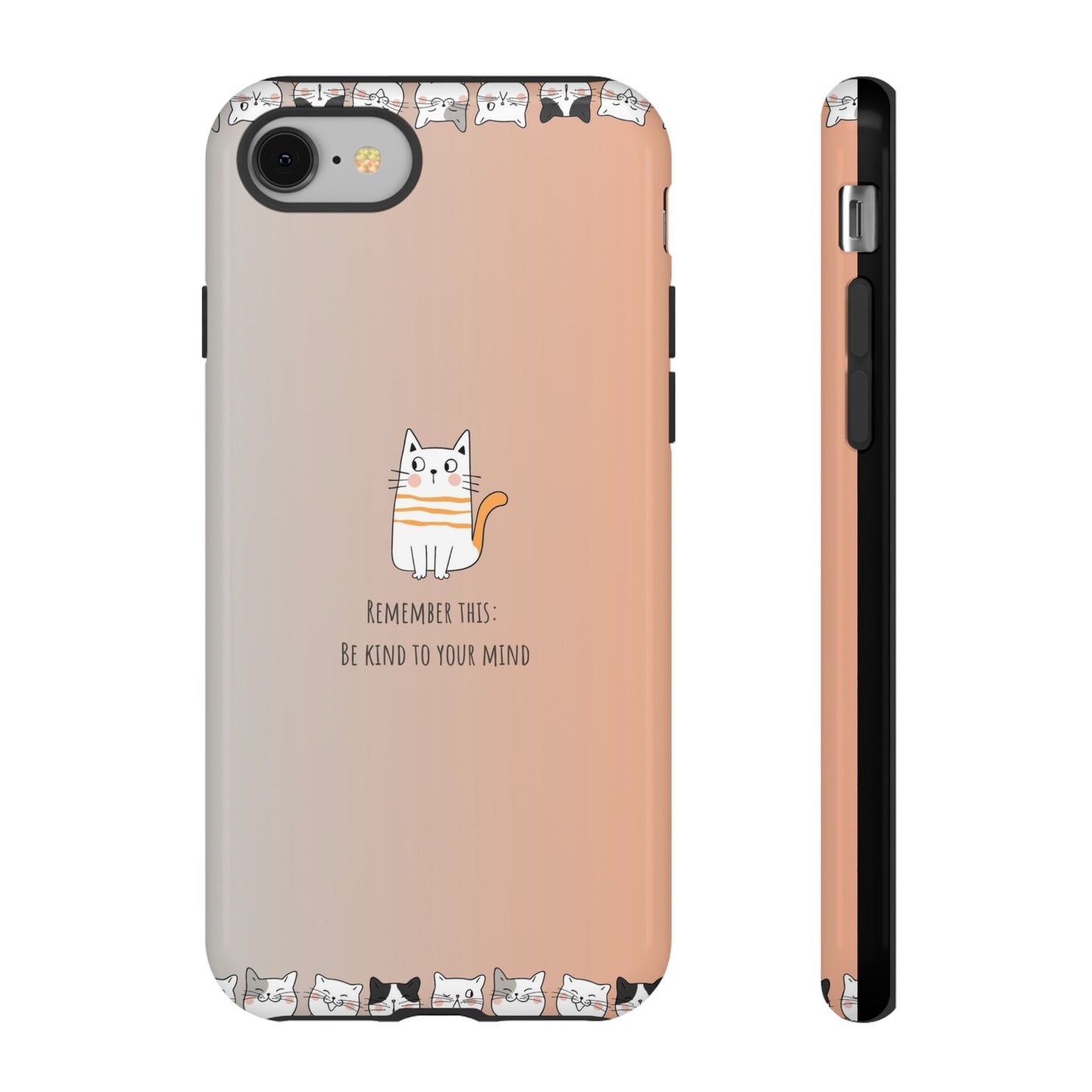 Durable Tough Phone Case, Cute Stylish Design, Glossy Trendy Cover for Smartphone Protection