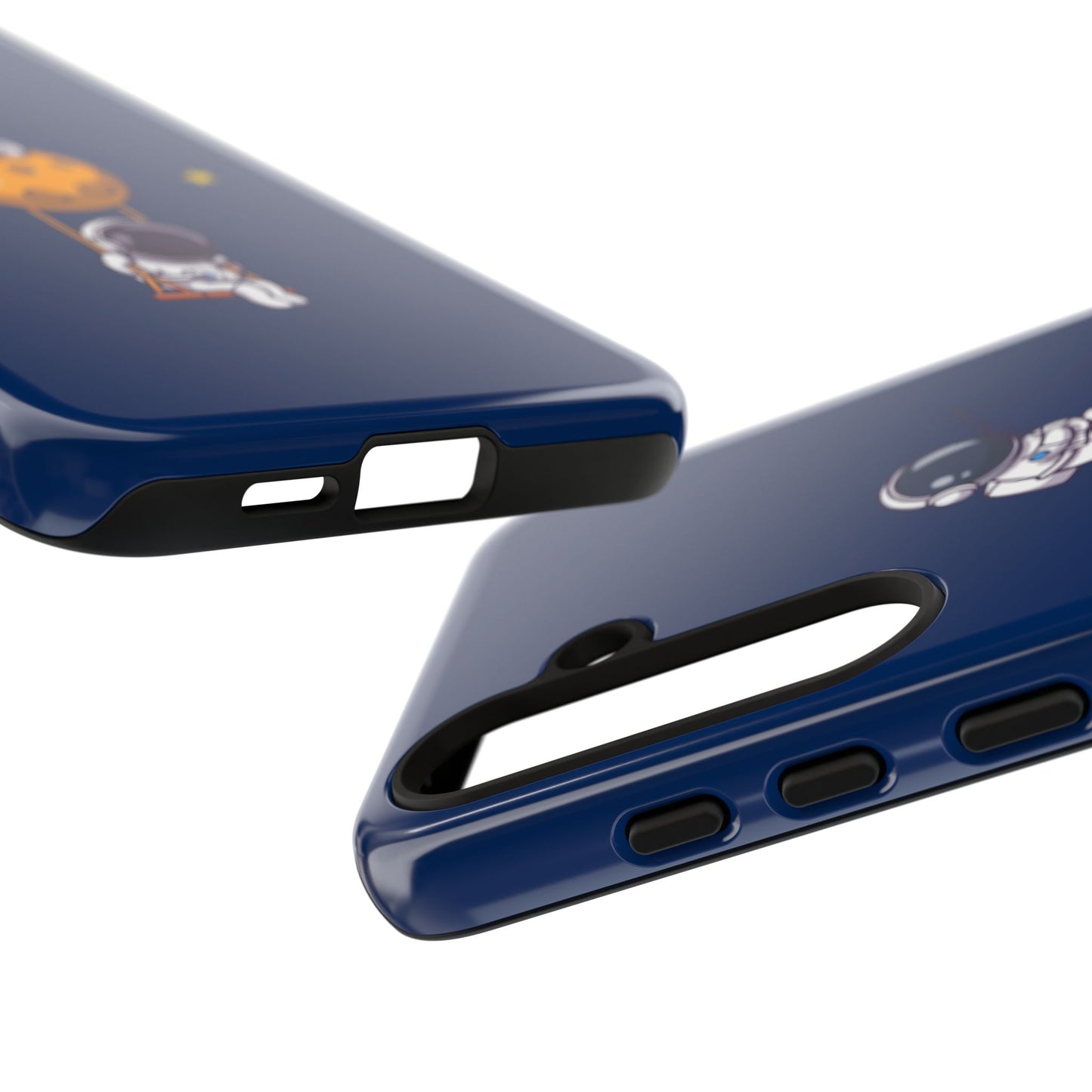 Astronaut Adventure Phone Case - Galaxy Design with Space Explorers