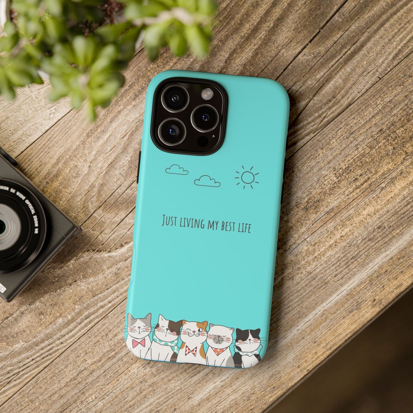 Durable Tough Phone Case, Stylish Trendy Glossy Finish, Cute Design for Smartphone Protection