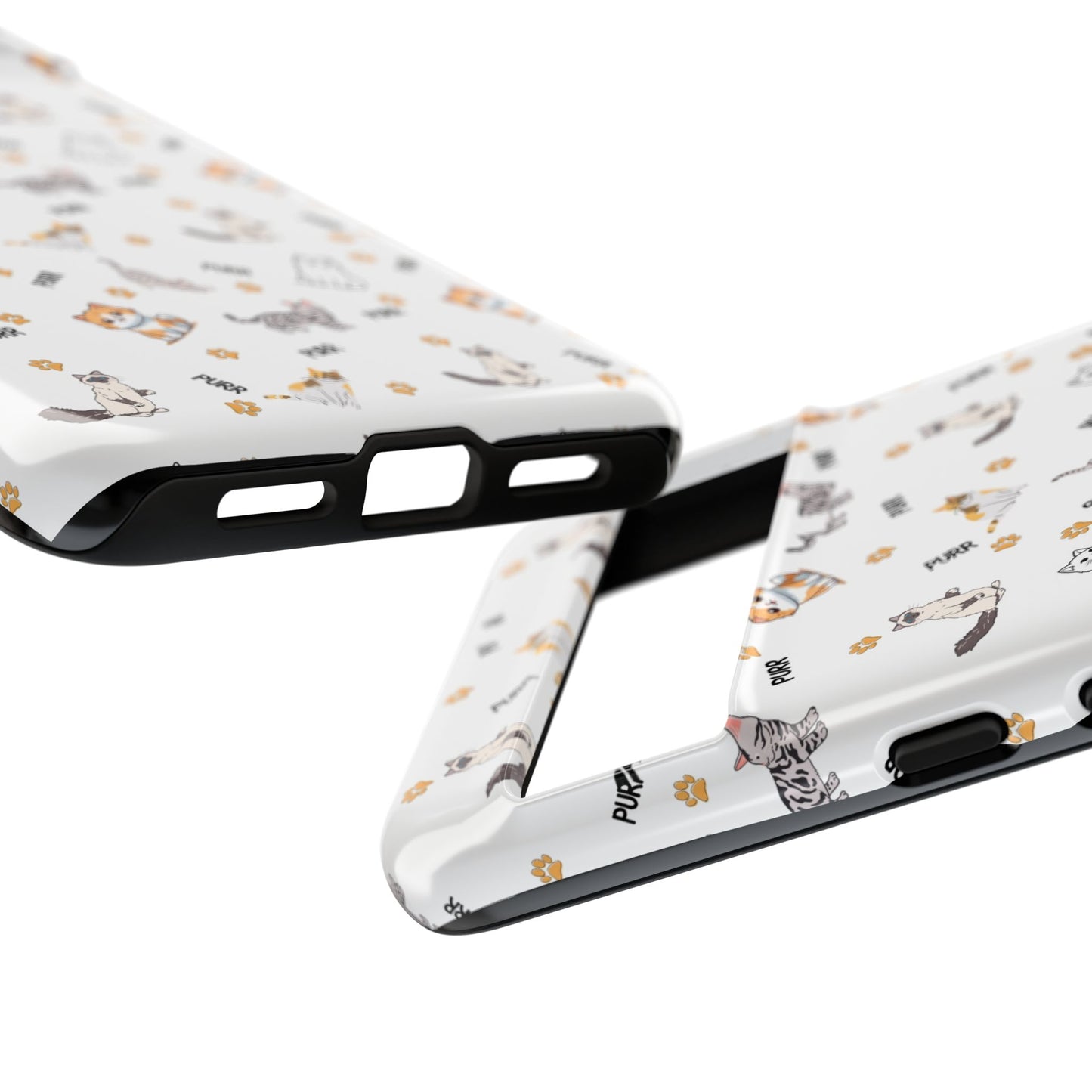 Tough Phone Case, Glossy Finish, Trendy and Cute, Durable Smartphone Protection for Daily Us