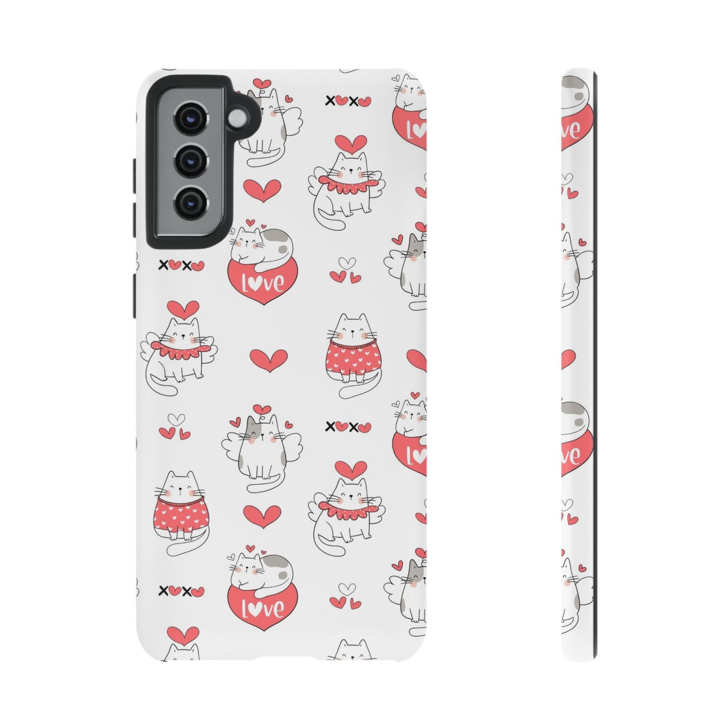 Durable Tough Phone Case, Trendy Glossy Cover, Stylish Cute Design, Perfect for Smartphone Protection