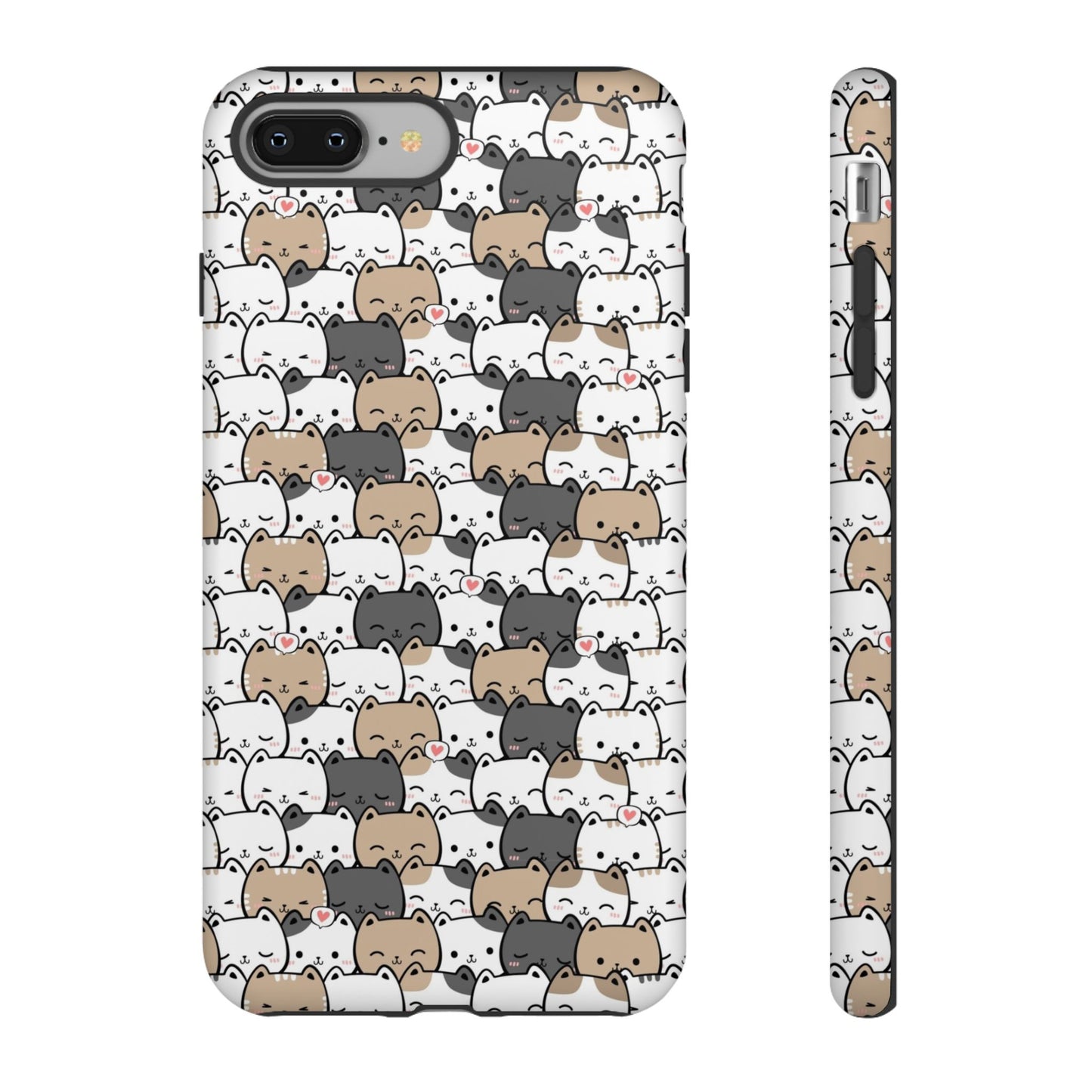Tough Phone Case, Glossy Cute Finish, Durable and Stylish Design, Trendy Smartphone Protection