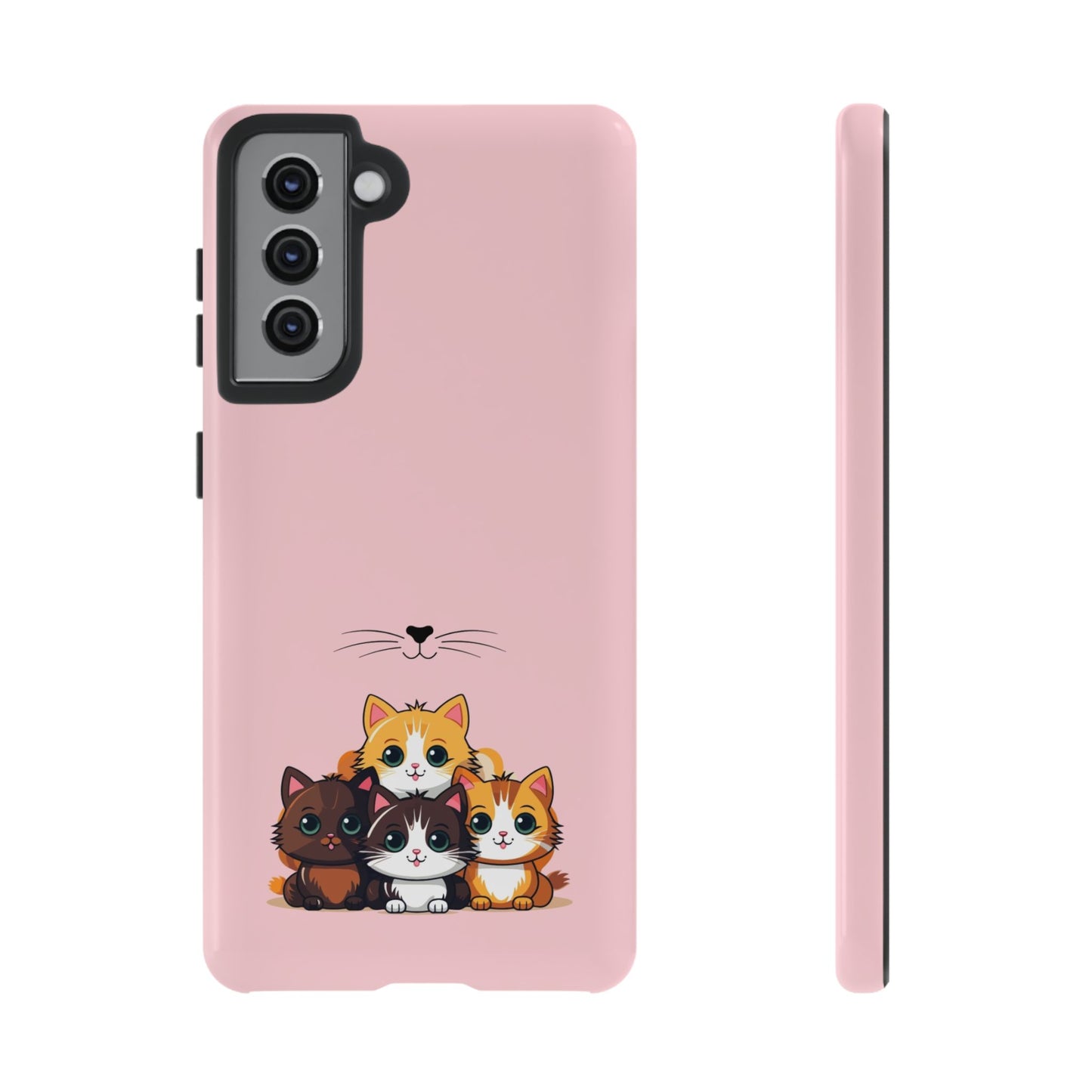 Durable Tough Phone Case, Glossy Stylish Finish, Trendy and Cute Design, Fashionable Everyday Smartphone Cover