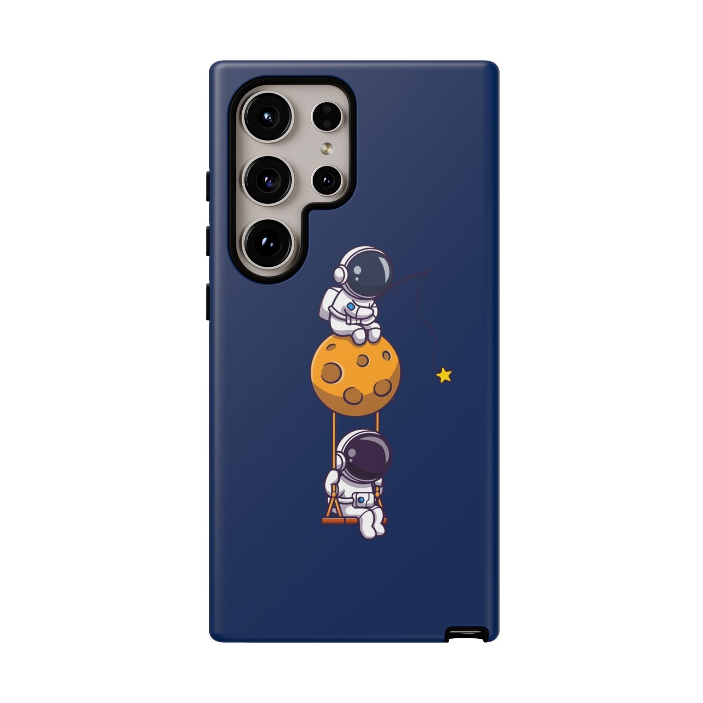 Astronaut Adventure Phone Case - Galaxy Design with Space Explorers
