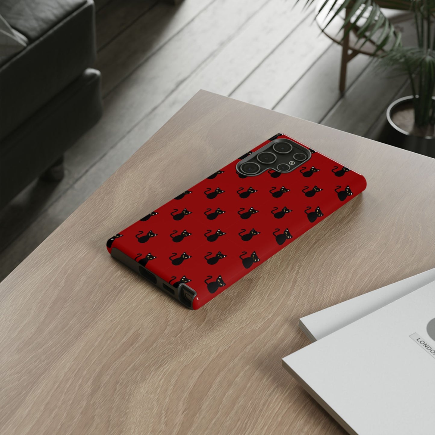 Tough Phone Case, Cute Glossy Finish, Trendy Durable Design, Stylish Cover for Smartphone Protection
