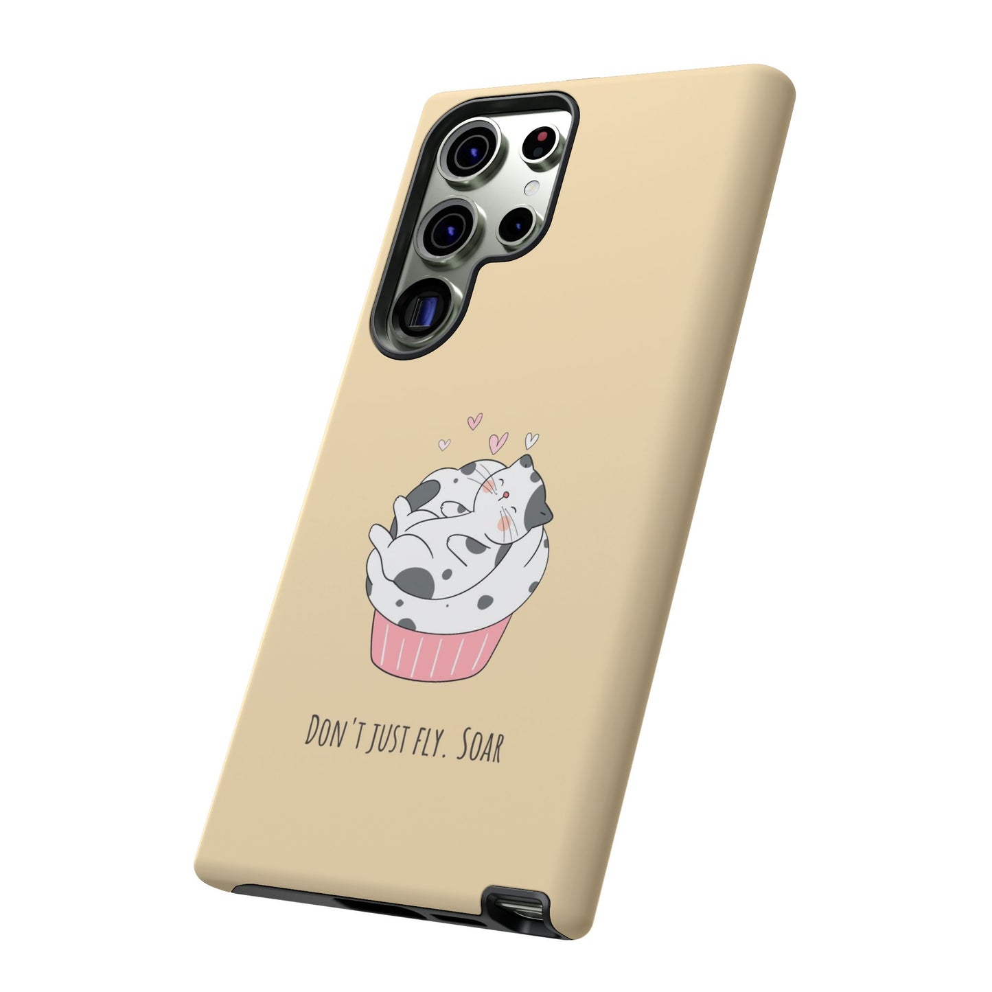 Tough Phone Case, Glossy Cute Design, Durable and Stylish, Trendy Smartphone Cover for Daily Use