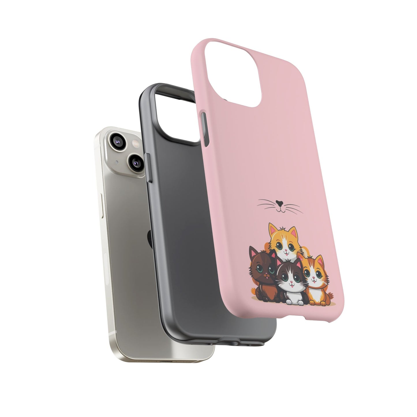 Durable Tough Phone Case, Glossy Stylish Finish, Trendy and Cute Design, Fashionable Everyday Smartphone Cover