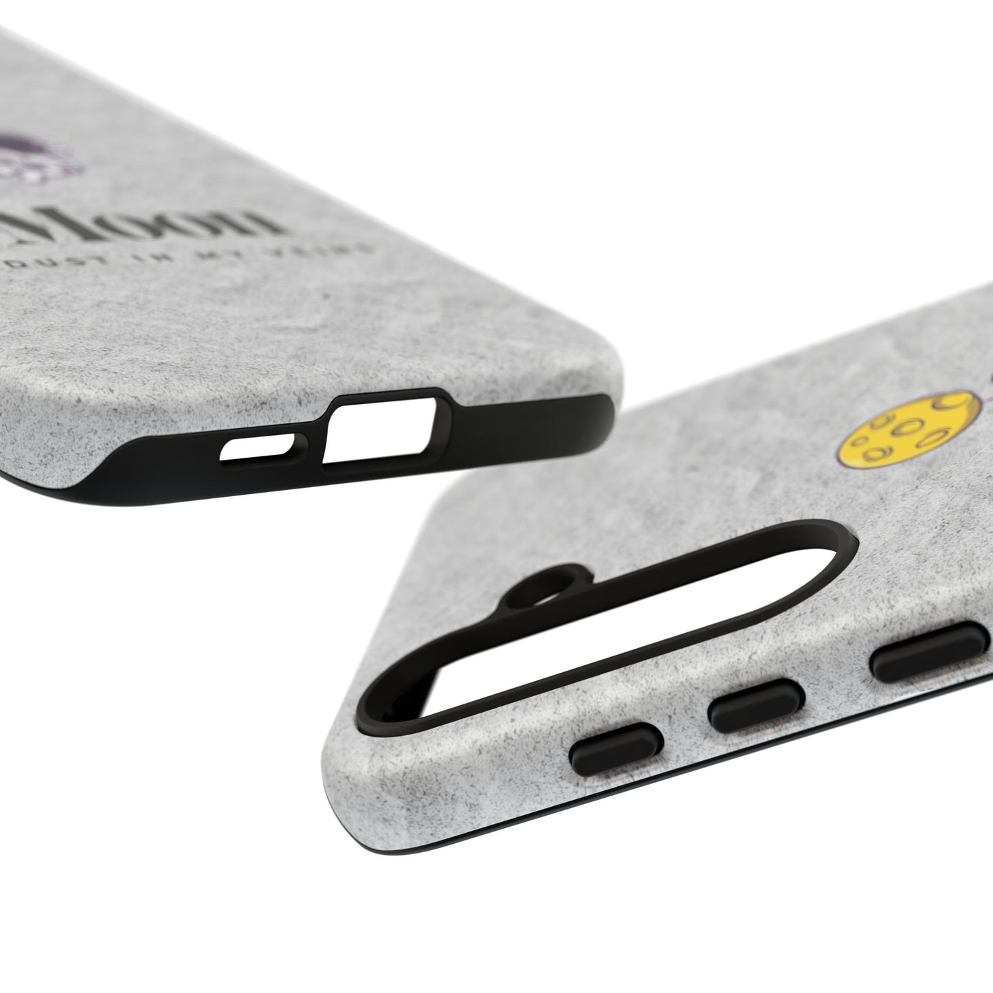 Astronaut Moon Phone Case - "Dust in My Veins" Durable Tough Case