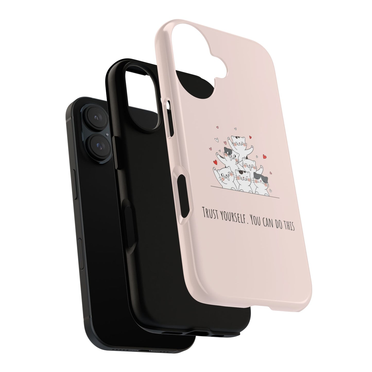 Tough Phone Case, Stylish Glossy Finish, Durable Design, Cute and Trendy Cover for Smartphones