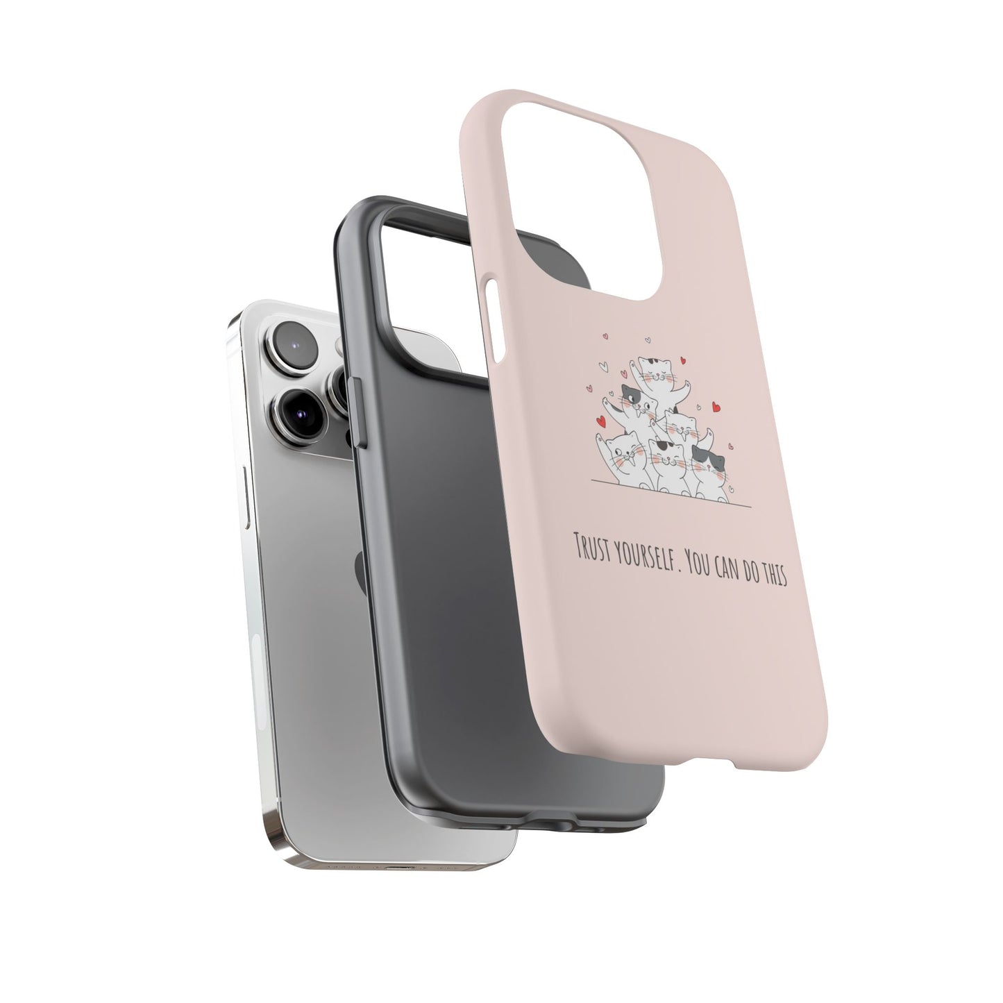 Tough Phone Case, Stylish Glossy Finish, Durable Design, Cute and Trendy Cover for Smartphones
