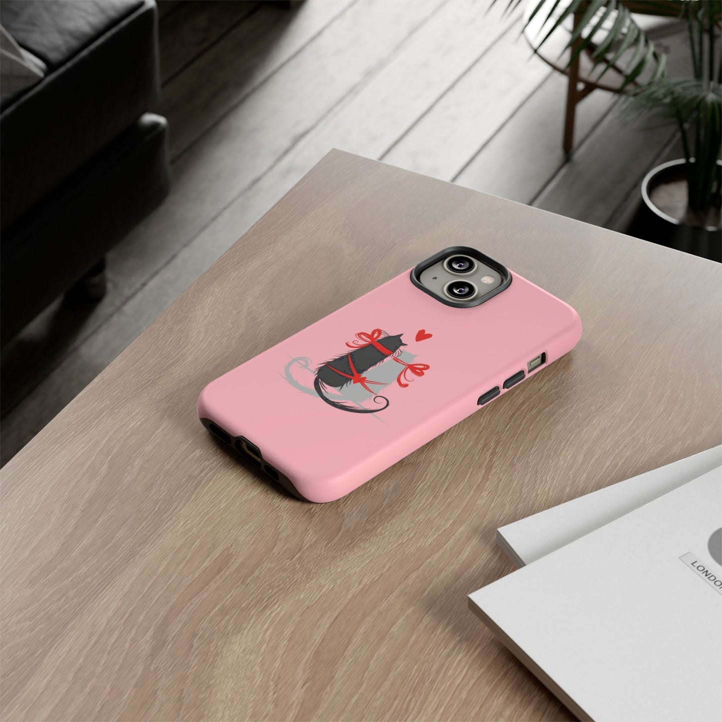Cute Tough Phone Case, Trendy Glossy Finish, Durable and Fashionable, Stylish Everyday Cover, Smartphone Protection