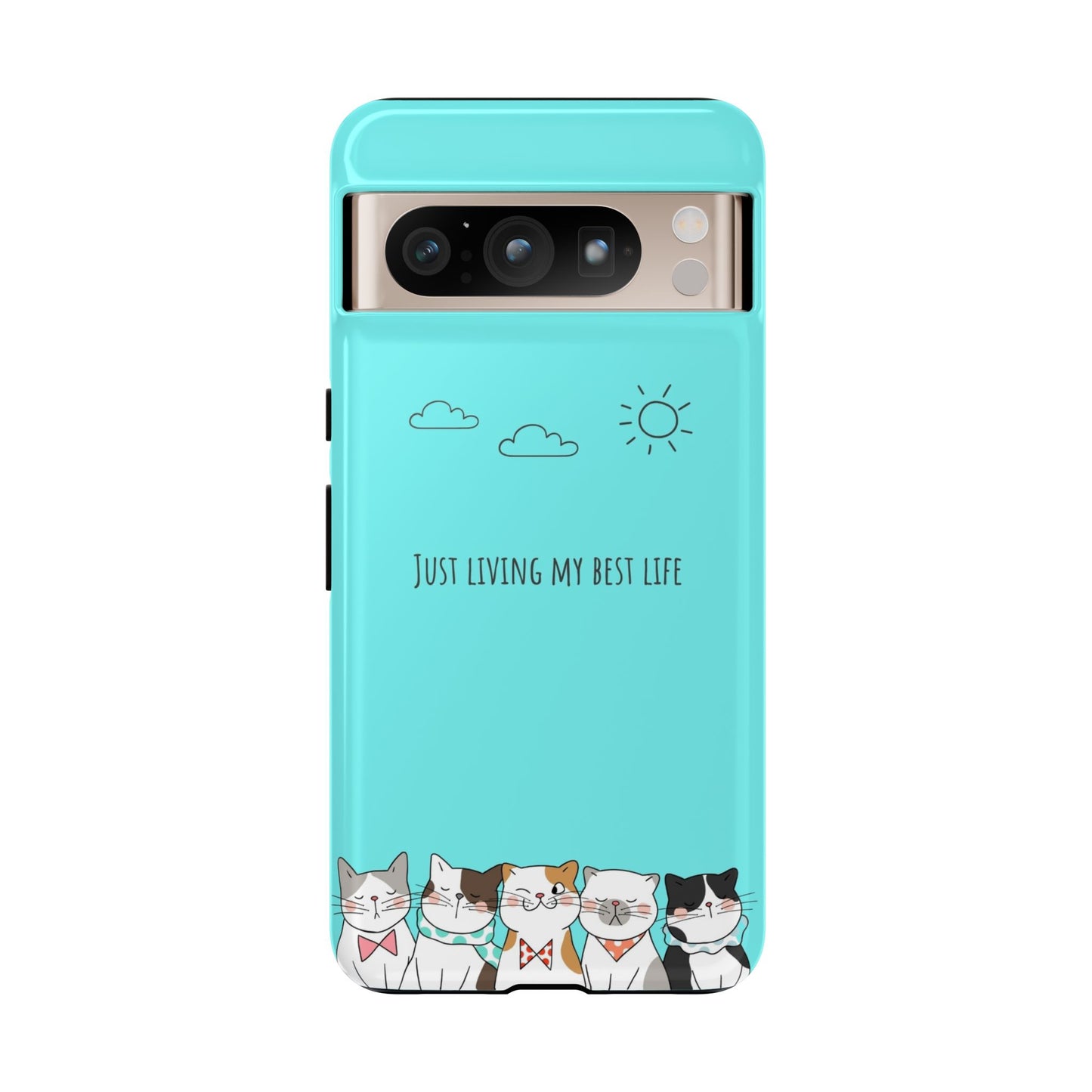Durable Tough Phone Case, Stylish Trendy Glossy Finish, Cute Design for Smartphone Protection
