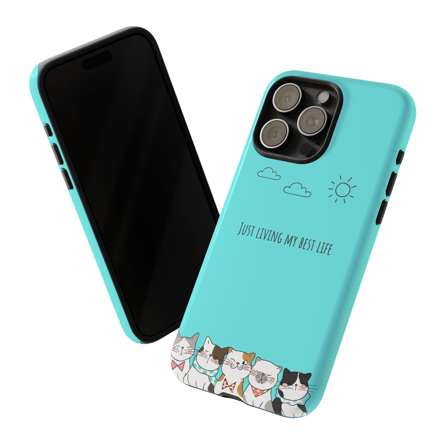 Durable Tough Phone Case, Stylish Trendy Glossy Finish, Cute Design for Smartphone Protection