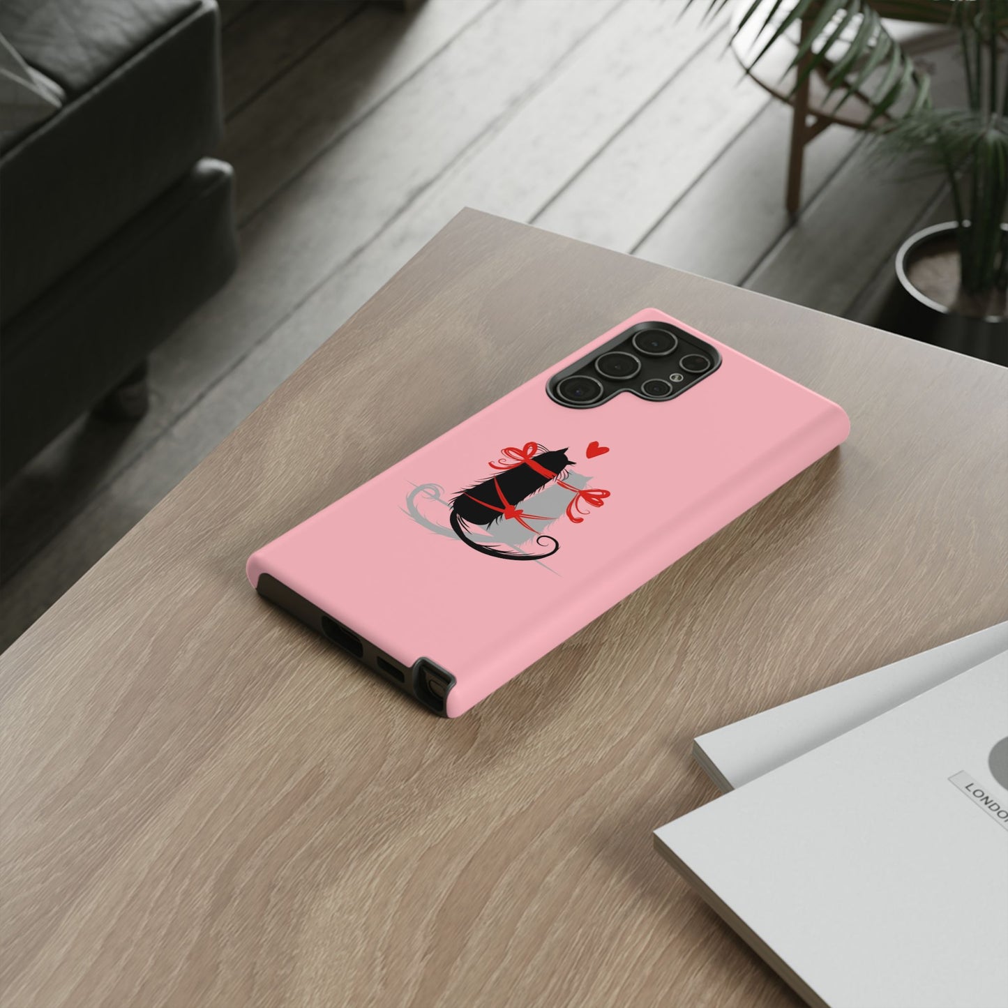 Cute Tough Phone Case, Trendy Glossy Finish, Durable and Fashionable, Stylish Everyday Cover, Smartphone Protection