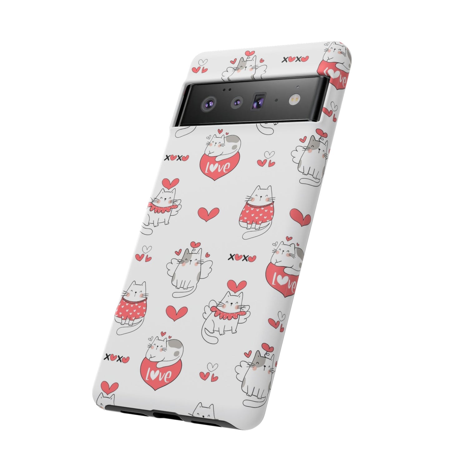Durable Tough Phone Case, Trendy Glossy Cover, Stylish Cute Design, Perfect for Smartphone Protection