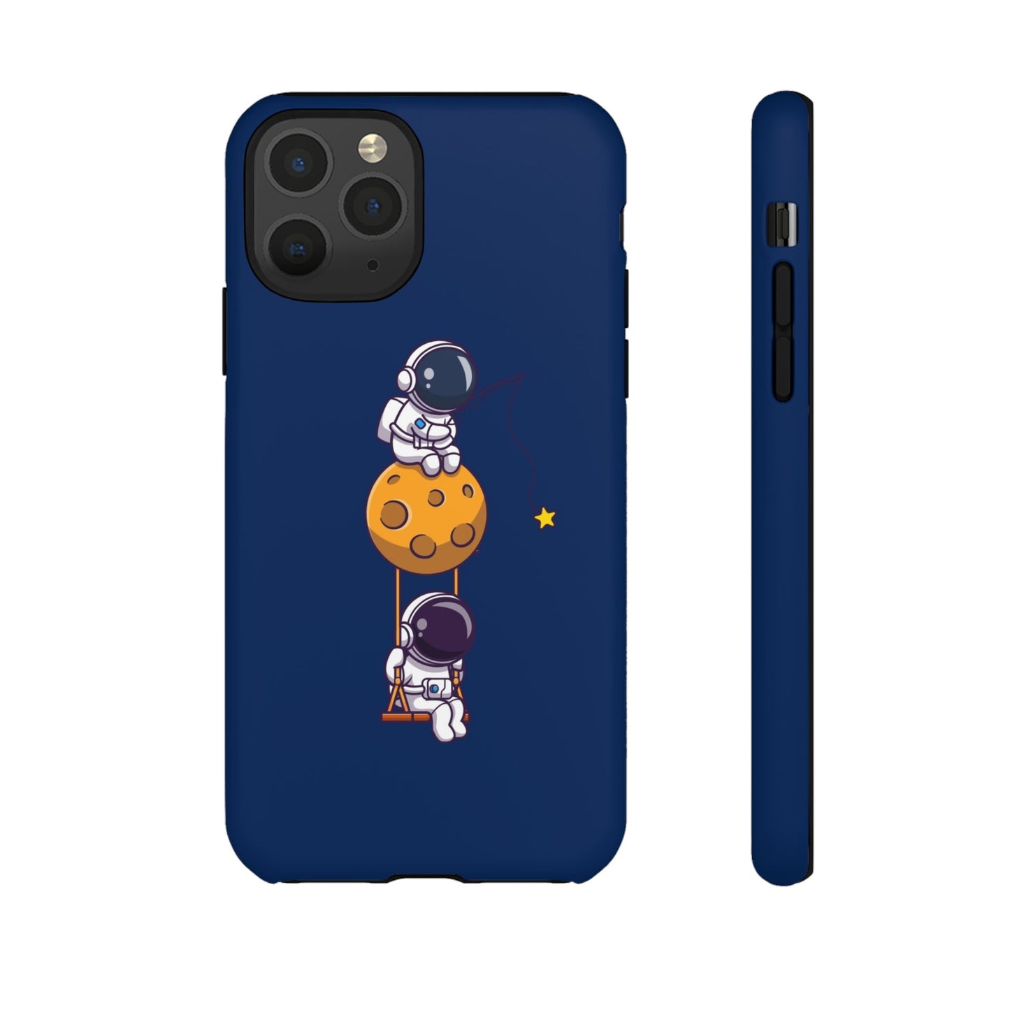 Astronaut Adventure Phone Case - Galaxy Design with Space Explorers