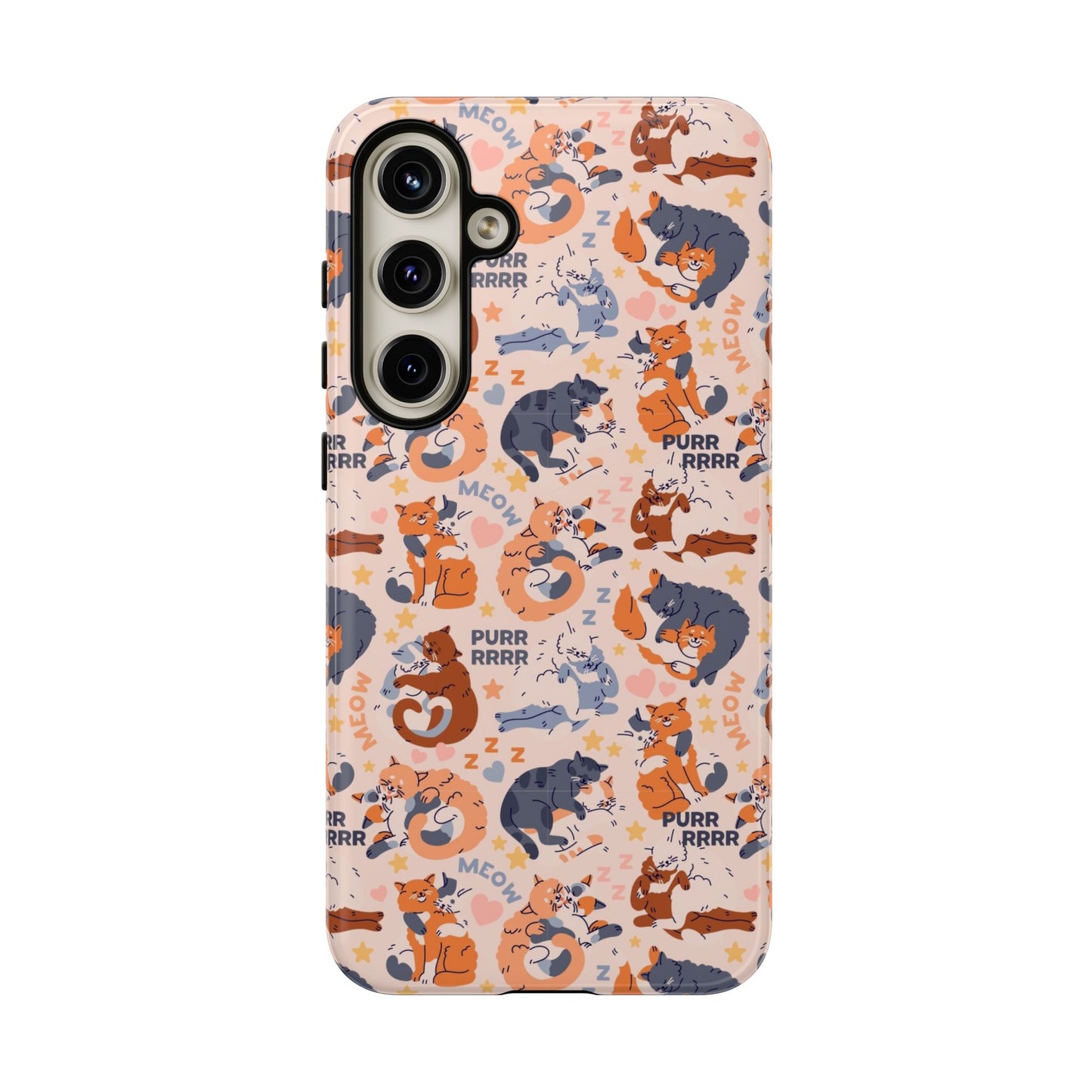 Durable Tough Phone Case, Trendy Cute Glossy Design, Stylish Smartphone Protection for Everyday Use