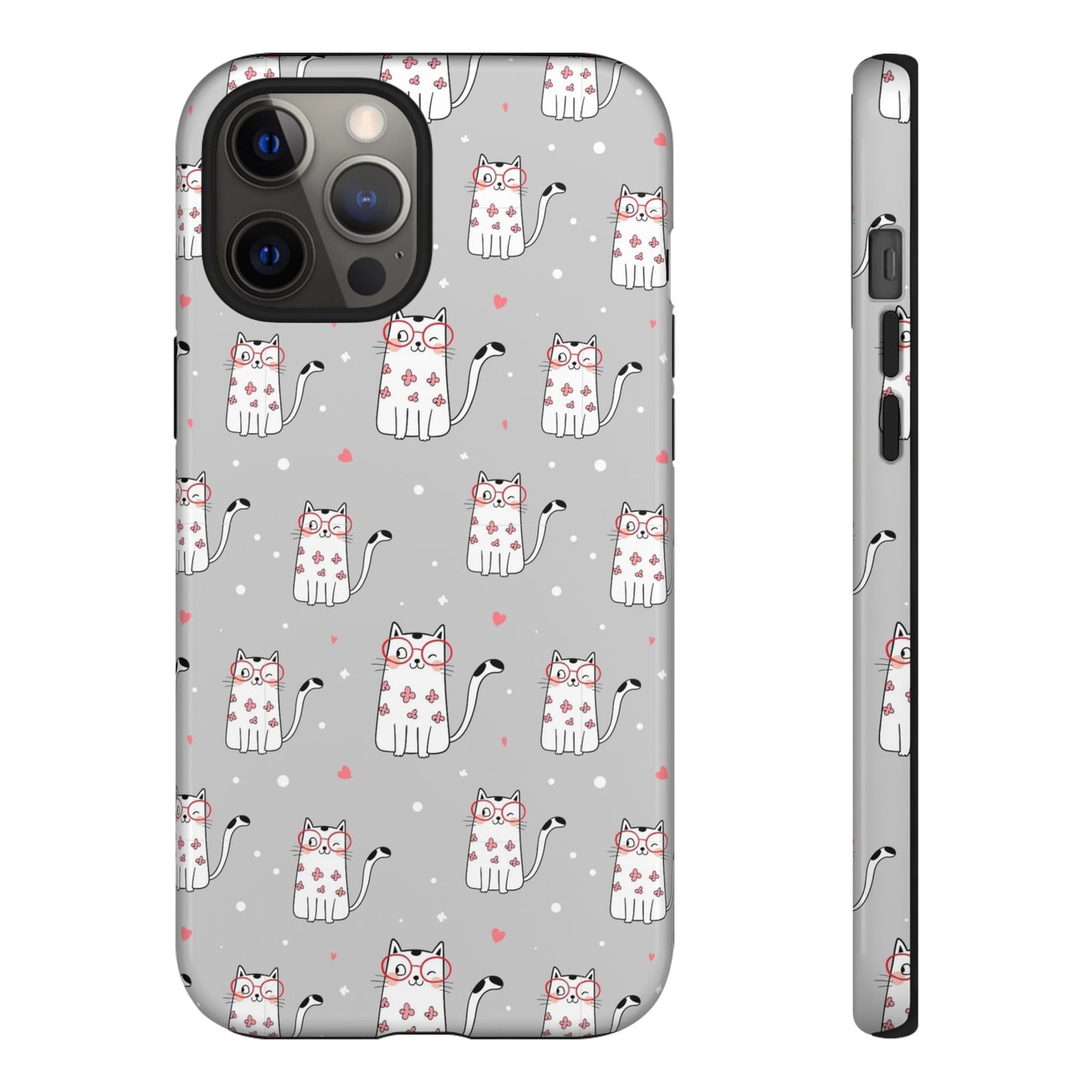 Durable Tough Phone Case, Stylish Glossy Cover, Trendy Cute Design, Perfect for Smartphone Use