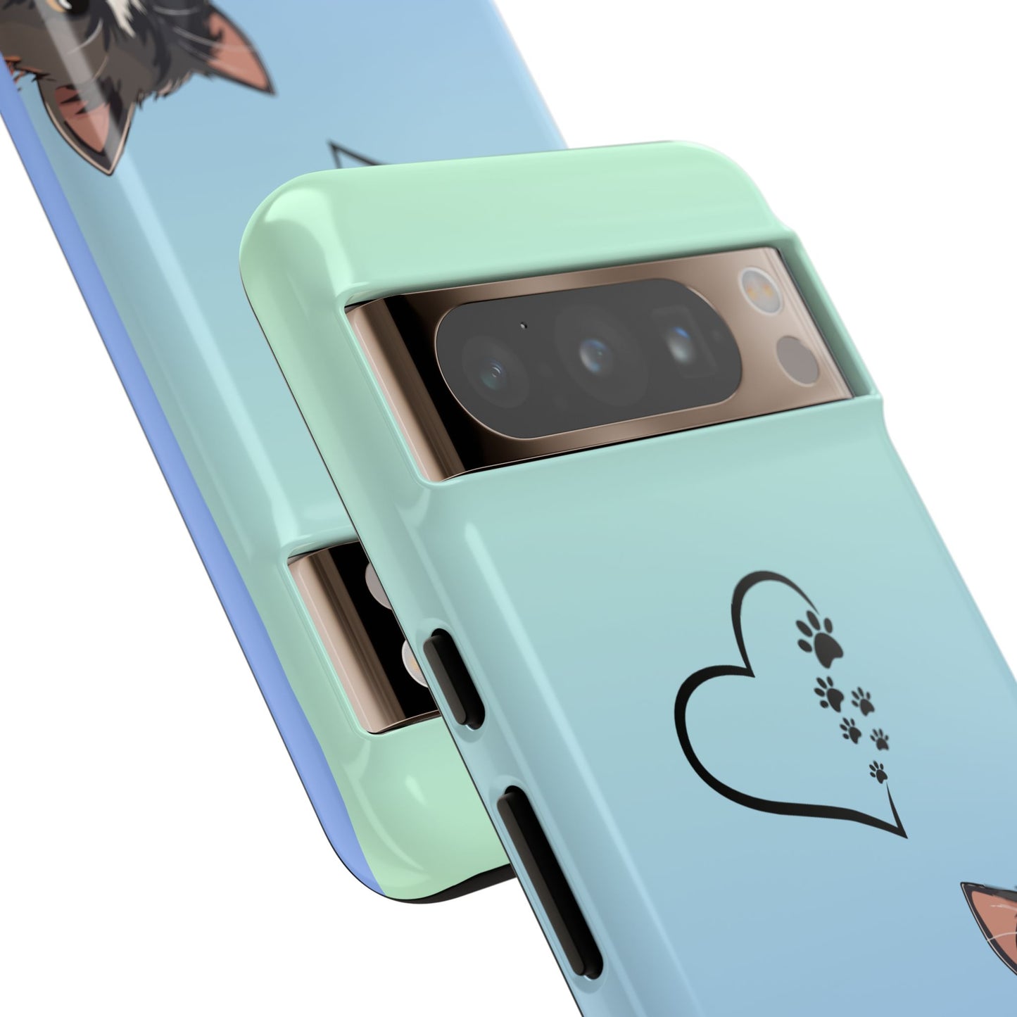 Tough Phone Case, Cute and Stylish Glossy Finish, Trendy Durable Design, Smartphone Protection