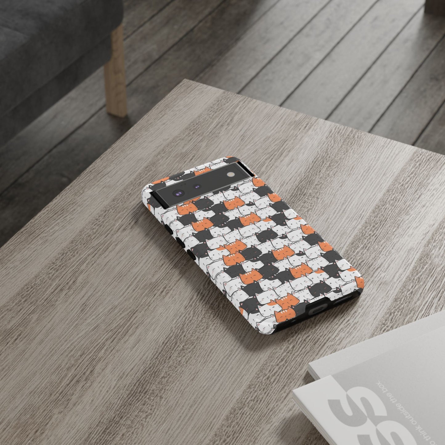 Durable Tough Phone Case, Cute and Stylish Glossy Finish, Trendy Design for Smartphone Protection