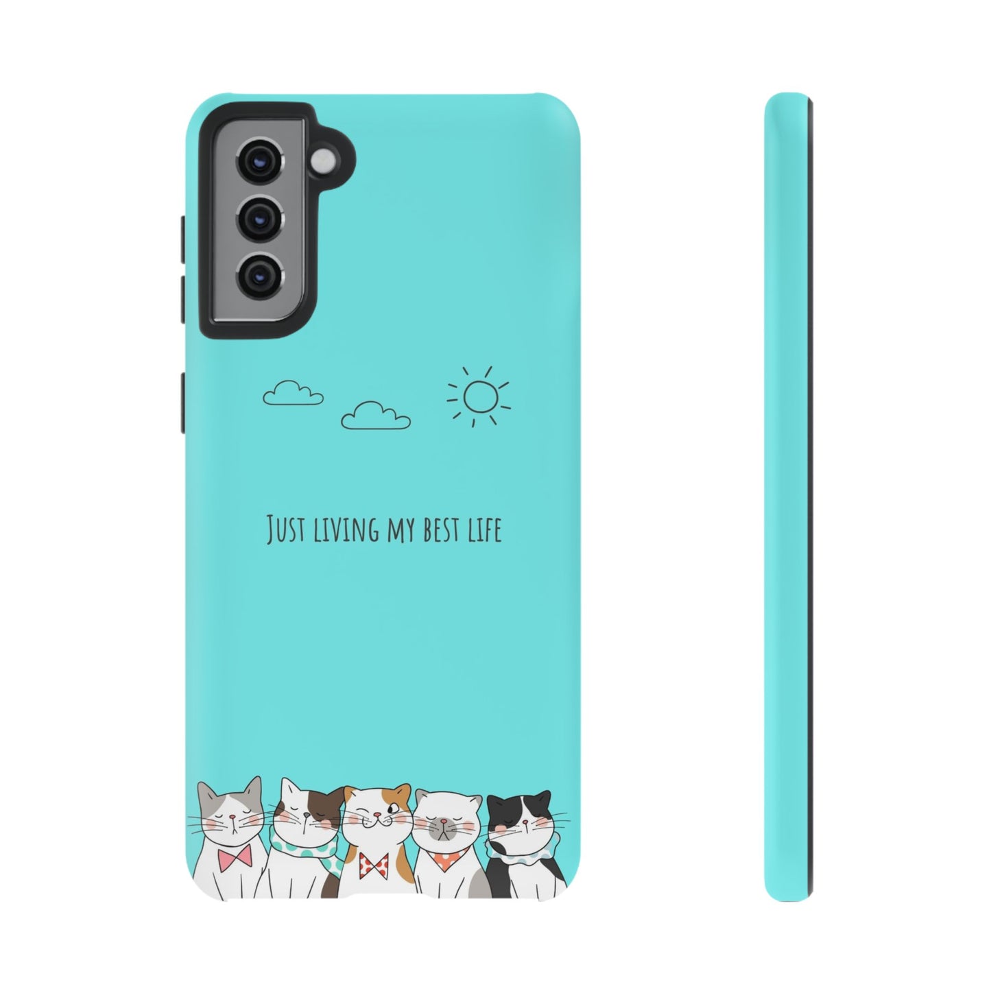 Durable Tough Phone Case, Stylish Trendy Glossy Finish, Cute Design for Smartphone Protection