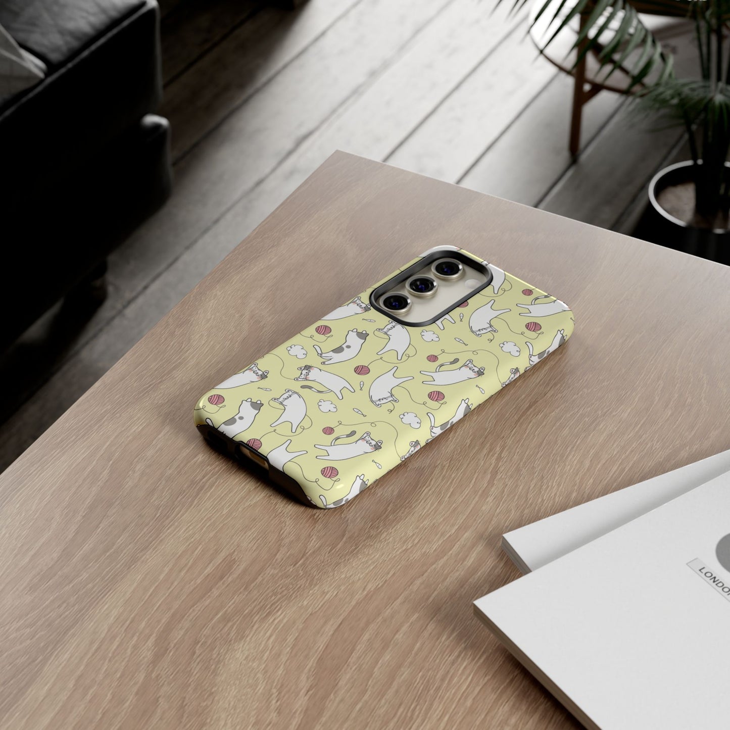 Durable Tough Phone Case, Cute Glossy Cover, Stylish and Trendy Smartphone Protection for Daily Use