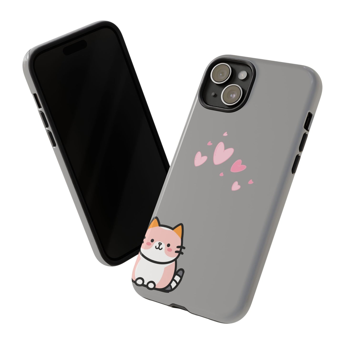 Stylish Tough Phone Case, Durable Glossy Cover, Cute Trendy Design, Perfect Smartphone Protection