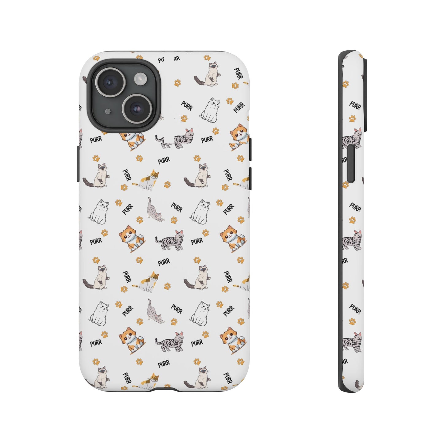 Tough Phone Case, Glossy Finish, Trendy and Cute, Durable Smartphone Protection for Daily Us