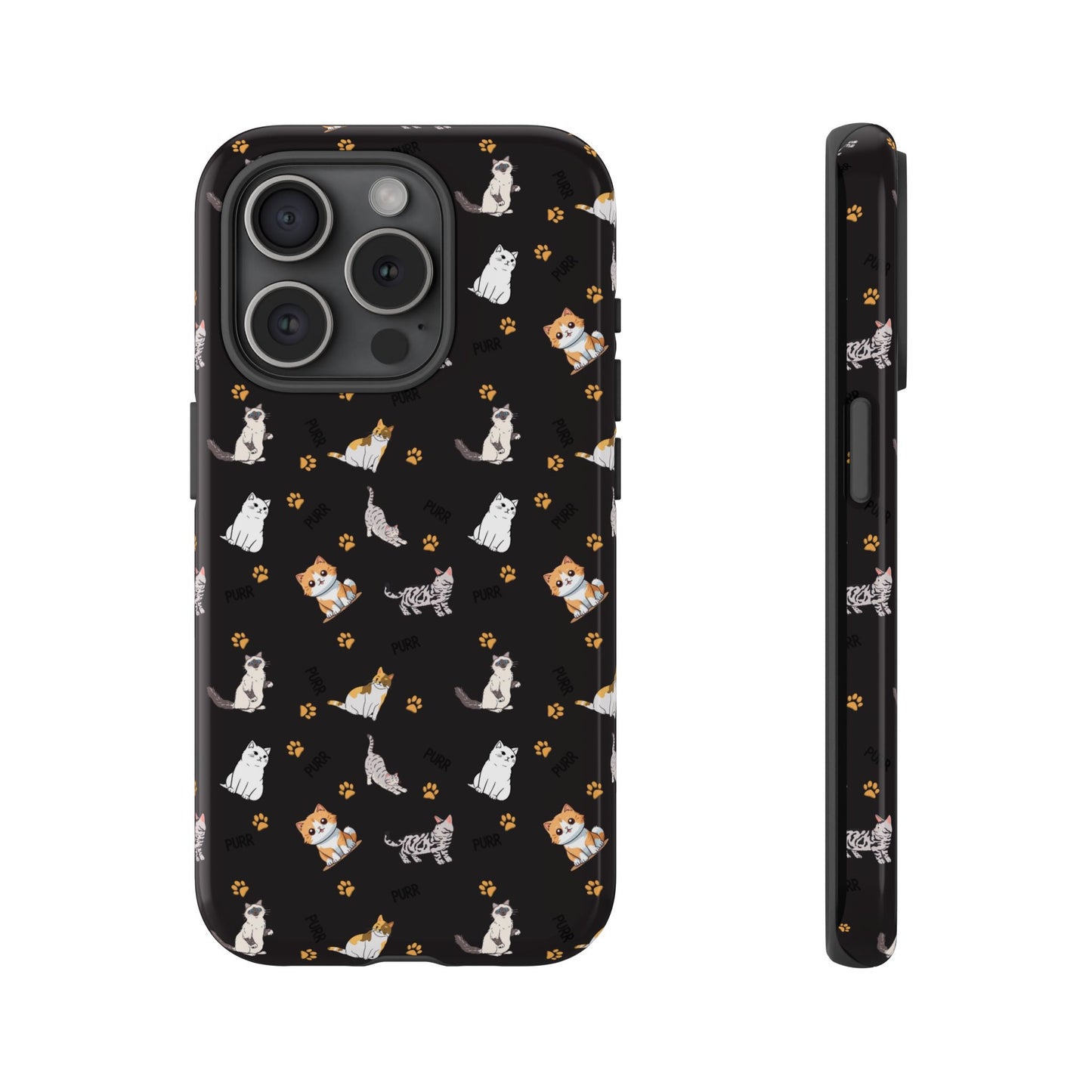 Durable Tough Phone Case, Stylish Glossy Finish, Trendy Cute Design, Everyday Protection for Smartphones