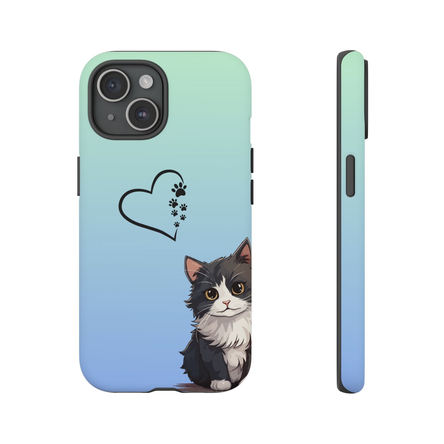 Tough Phone Case, Cute and Stylish Glossy Finish, Trendy Durable Design, Smartphone Protection