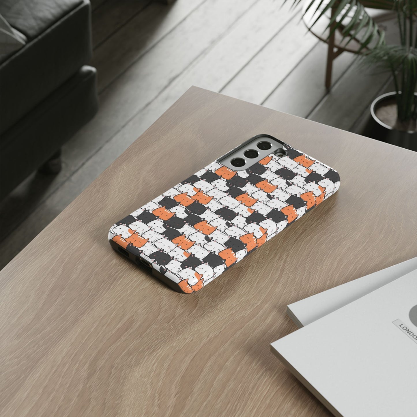 Durable Tough Phone Case, Cute and Stylish Glossy Finish, Trendy Design for Smartphone Protection