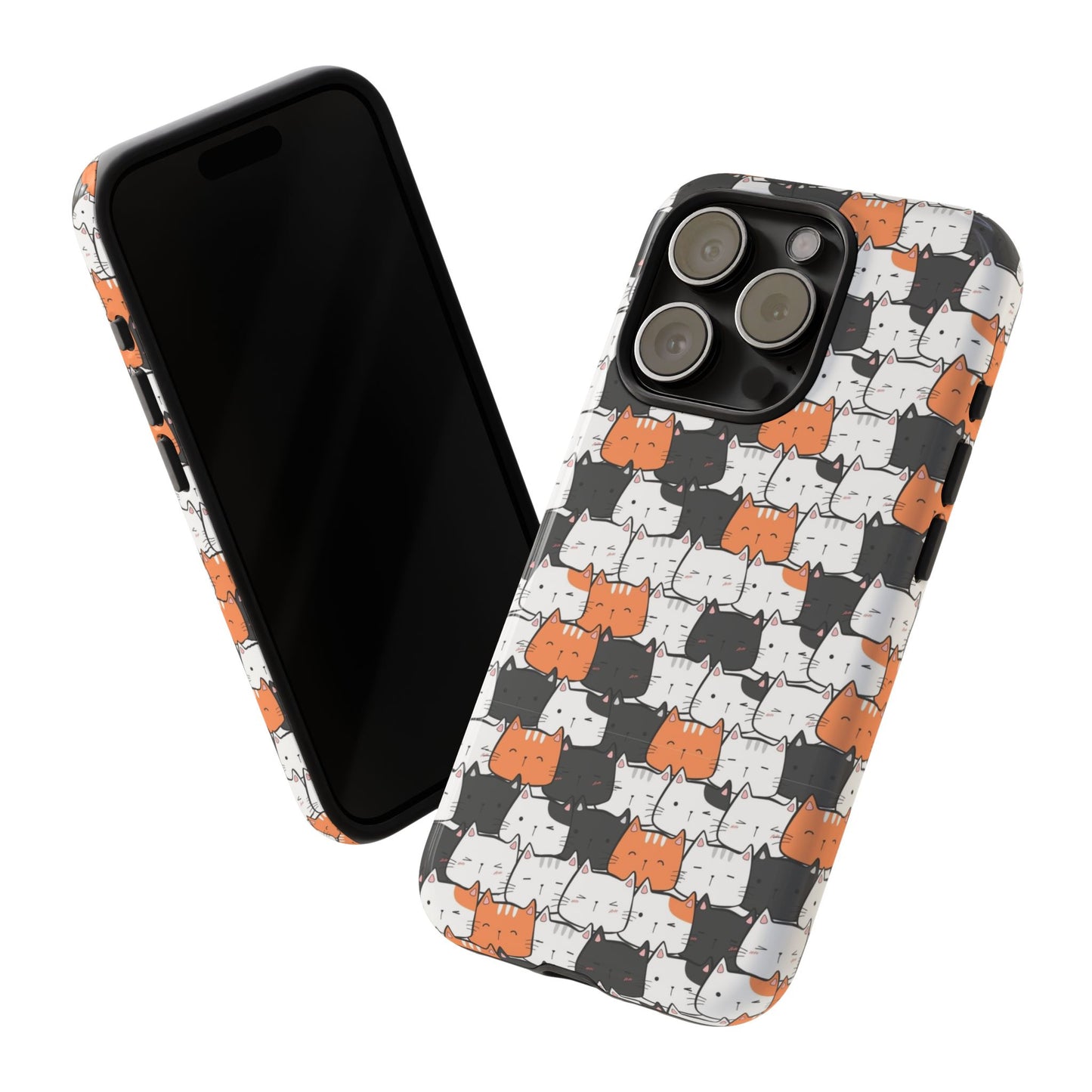 Durable Tough Phone Case, Cute and Stylish Glossy Finish, Trendy Design for Smartphone Protection