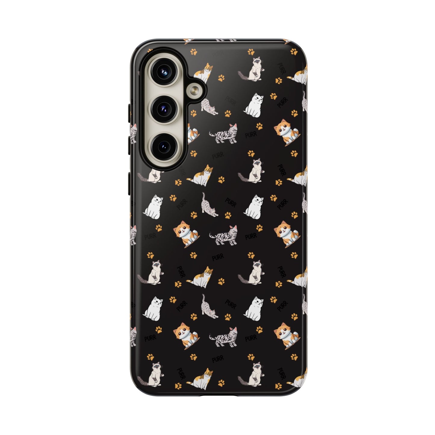 Durable Tough Phone Case, Stylish Glossy Finish, Trendy Cute Design, Everyday Protection for Smartphones