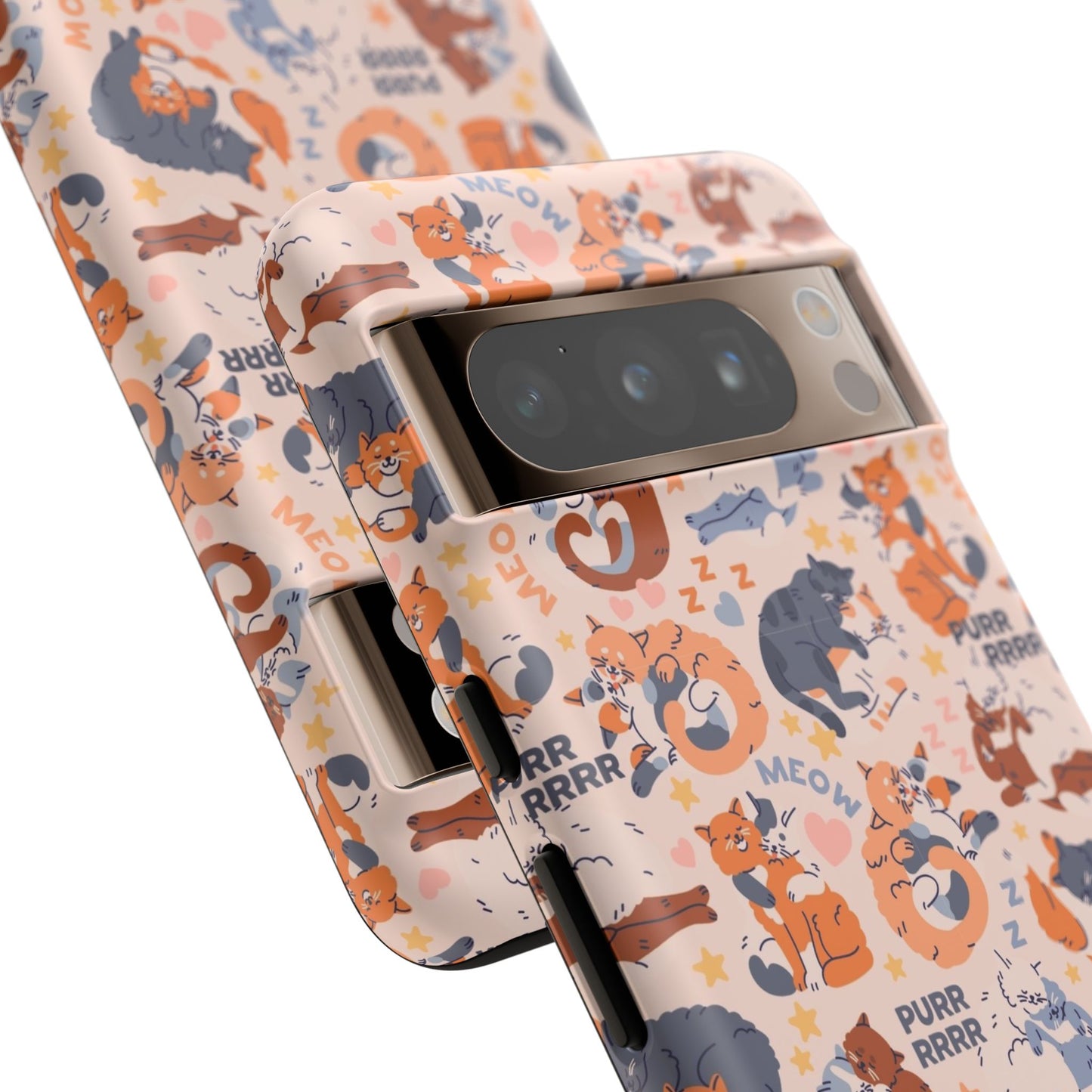 Durable Tough Phone Case, Trendy Cute Glossy Design, Stylish Smartphone Protection for Everyday Use