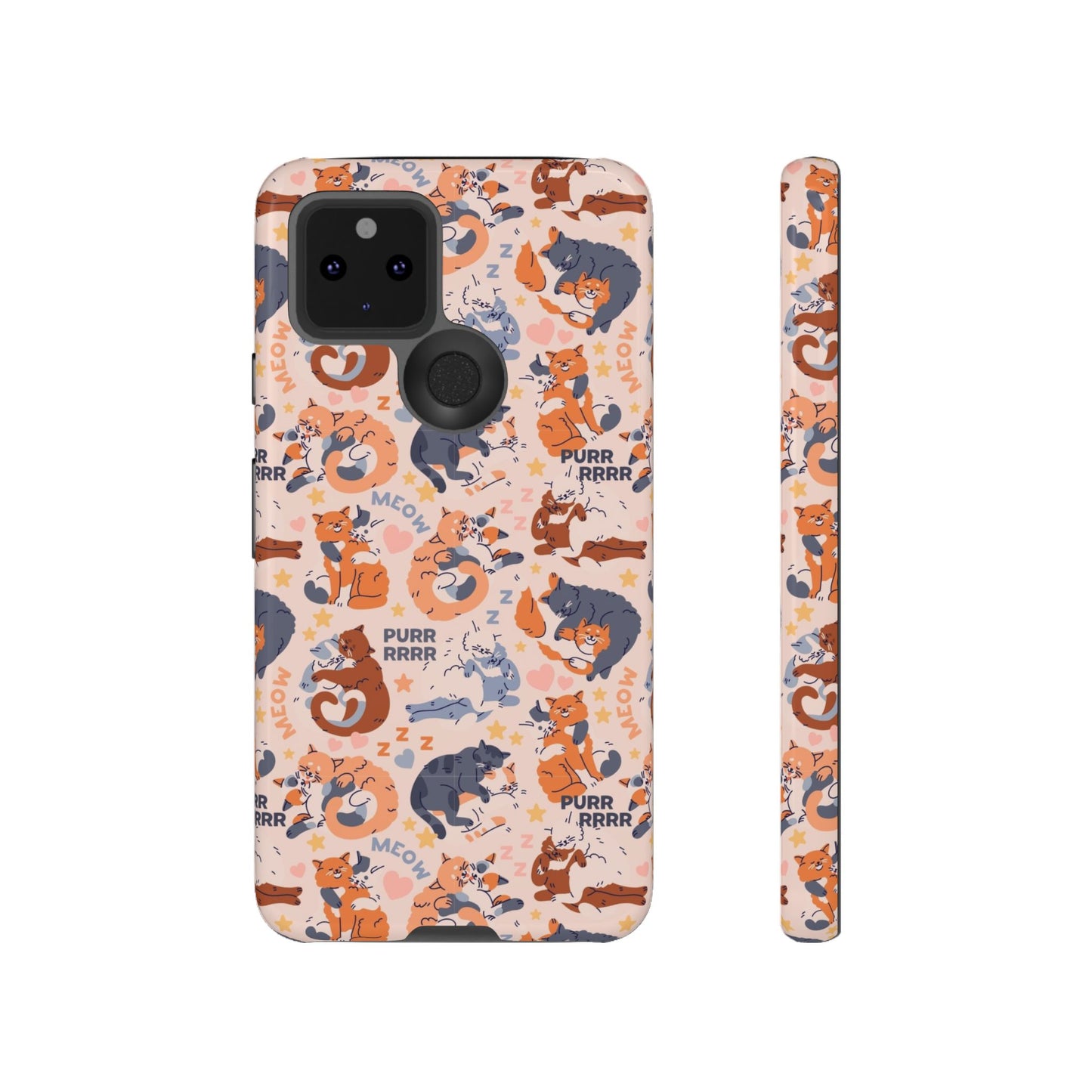 Durable Tough Phone Case, Trendy Cute Glossy Design, Stylish Smartphone Protection for Everyday Use